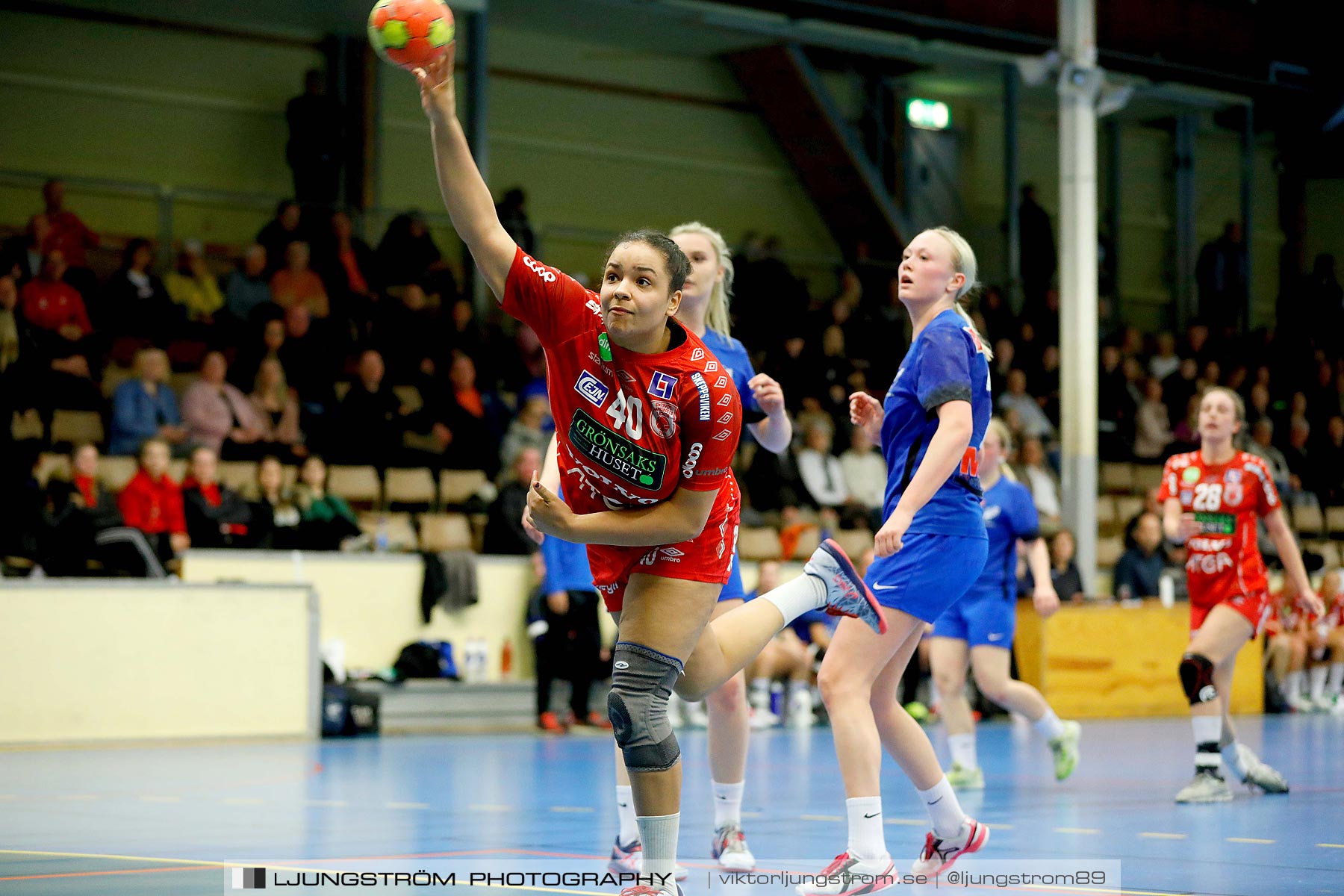 USM F18 Steg 4 Skövde HF-IFK Tumba HK 30-13,dam,Skövde Idrottshall,Skövde,Sverige,Ungdoms-SM,Handboll,2019,217120