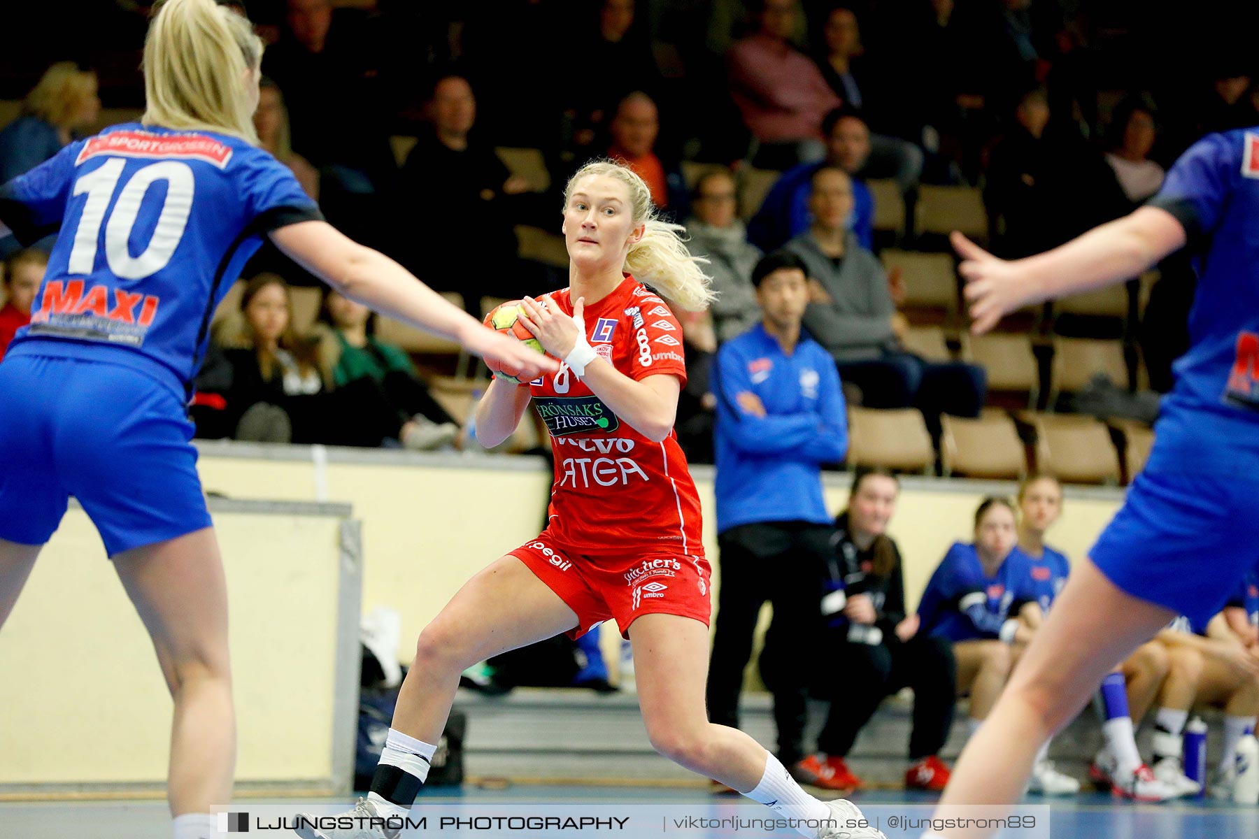 USM F18 Steg 4 Skövde HF-IFK Tumba HK 30-13,dam,Skövde Idrottshall,Skövde,Sverige,Ungdoms-SM,Handboll,2019,217123