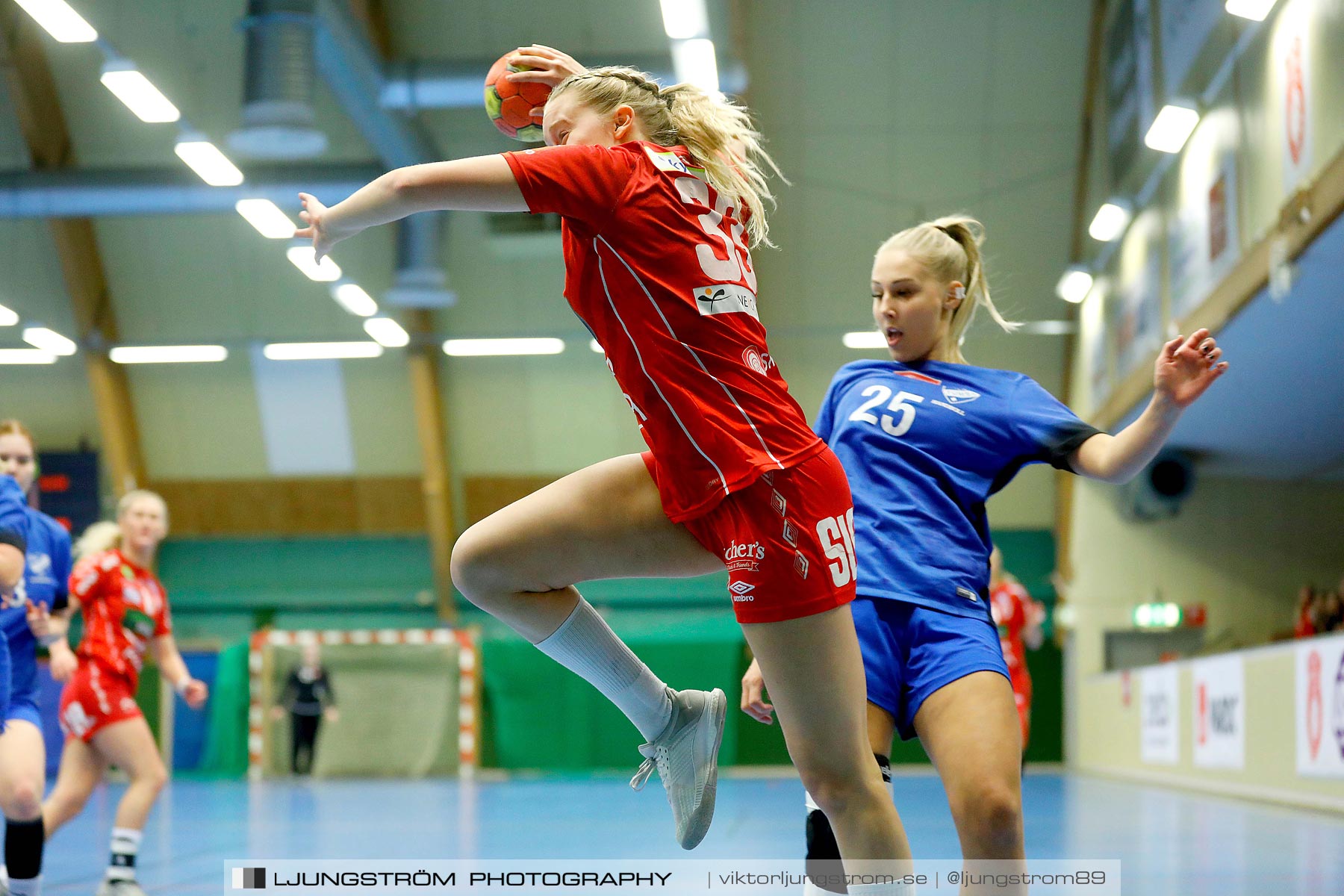 USM F18 Steg 4 Skövde HF-IFK Tumba HK 30-13,dam,Skövde Idrottshall,Skövde,Sverige,Ungdoms-SM,Handboll,2019,217126