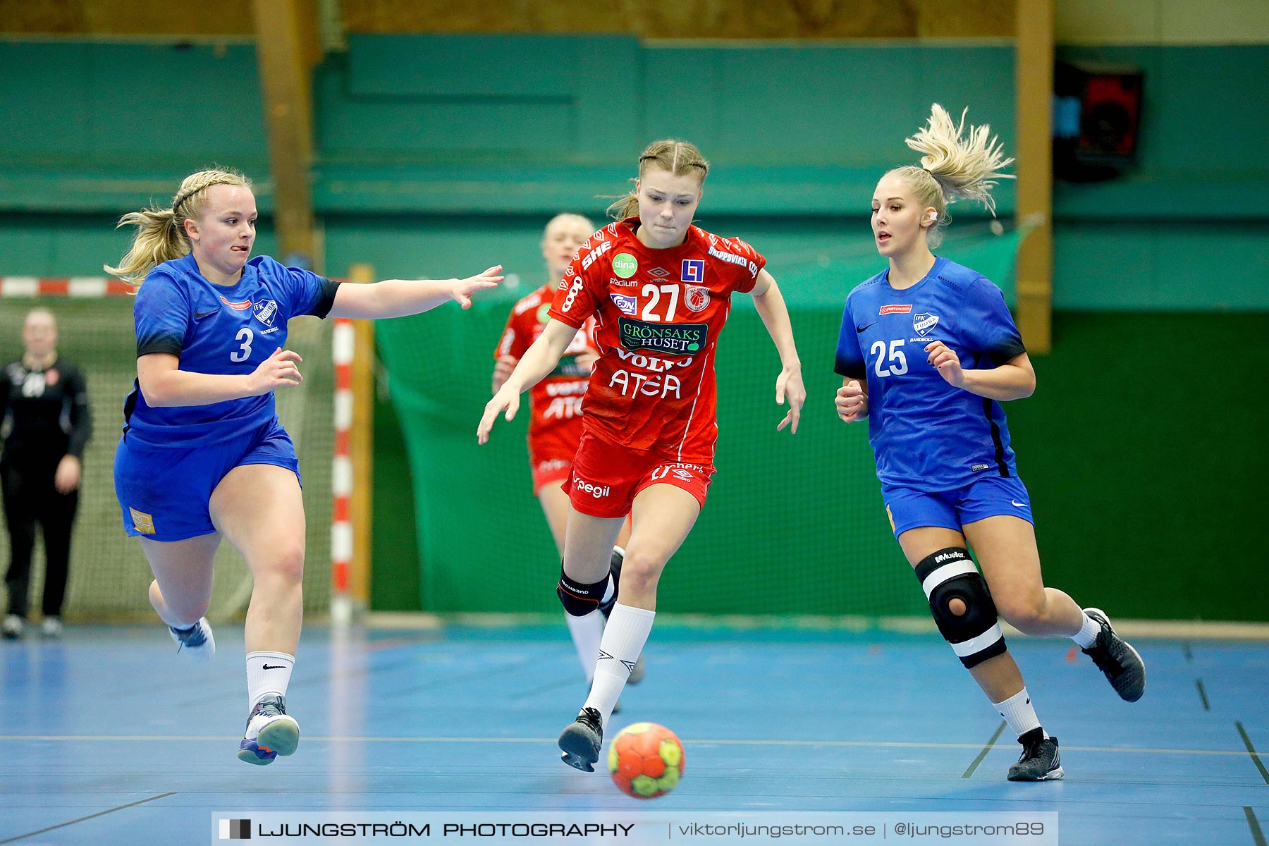 USM F18 Steg 4 Skövde HF-IFK Tumba HK 30-13,dam,Skövde Idrottshall,Skövde,Sverige,Ungdoms-SM,Handboll,2019,217130