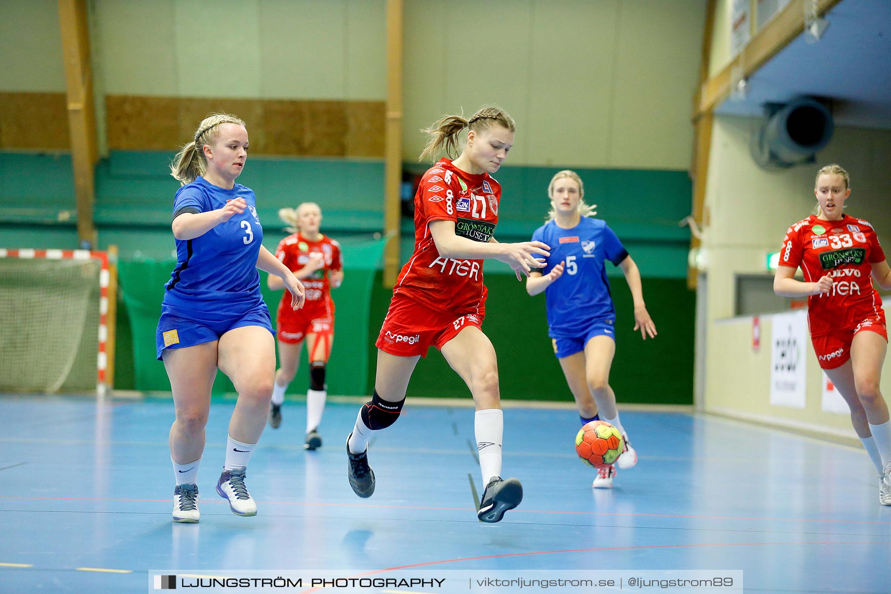 USM F18 Steg 4 Skövde HF-IFK Tumba HK 30-13,dam,Skövde Idrottshall,Skövde,Sverige,Ungdoms-SM,Handboll,2019,217131