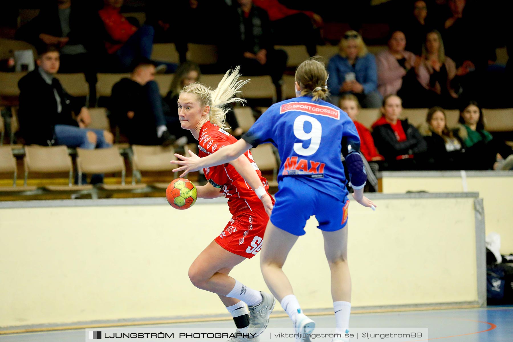 USM F18 Steg 4 Skövde HF-IFK Tumba HK 30-13,dam,Skövde Idrottshall,Skövde,Sverige,Ungdoms-SM,Handboll,2019,217141