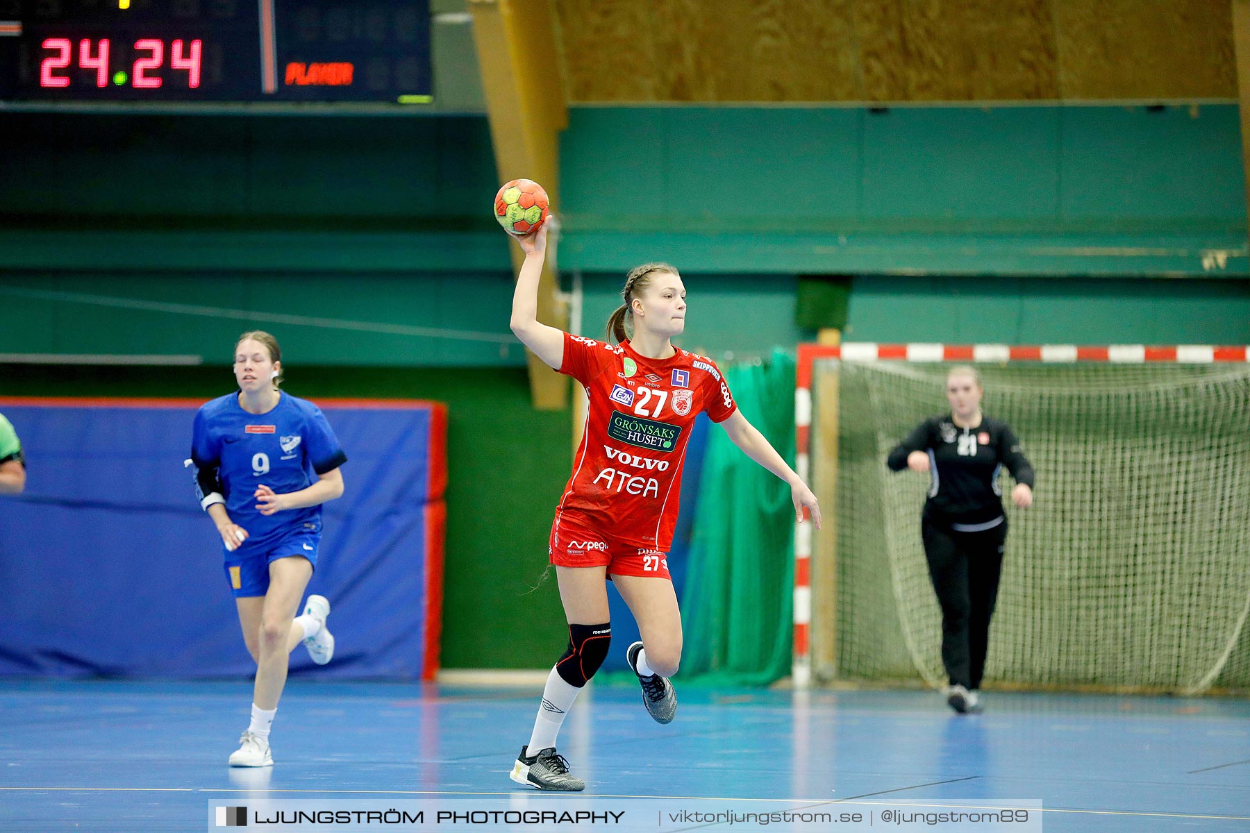 USM F18 Steg 4 Skövde HF-IFK Tumba HK 30-13,dam,Skövde Idrottshall,Skövde,Sverige,Ungdoms-SM,Handboll,2019,217144