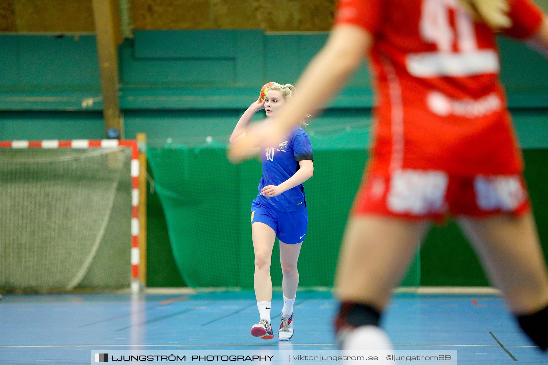 USM F18 Steg 4 Skövde HF-IFK Tumba HK 30-13,dam,Skövde Idrottshall,Skövde,Sverige,Ungdoms-SM,Handboll,2019,217156