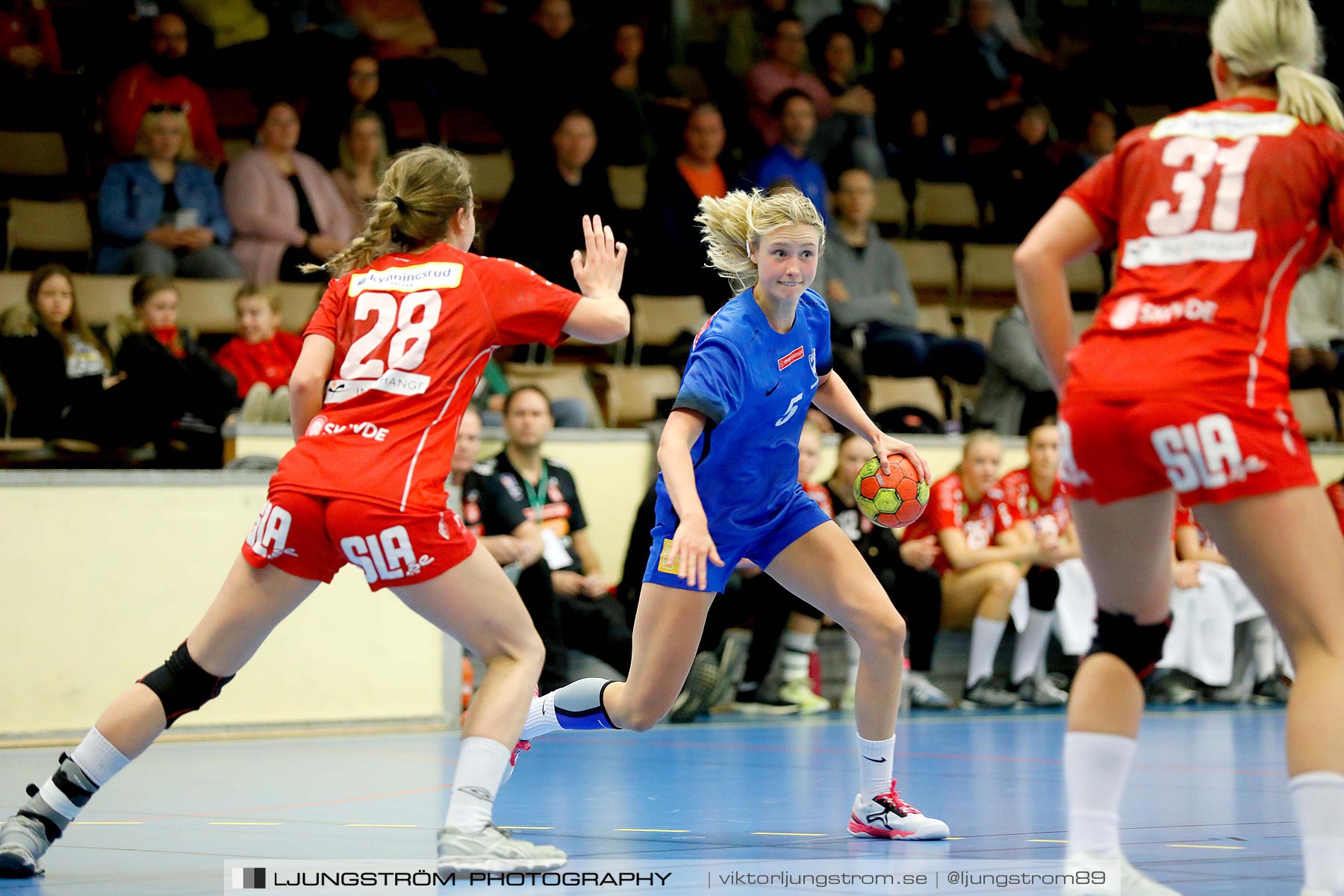 USM F18 Steg 4 Skövde HF-IFK Tumba HK 30-13,dam,Skövde Idrottshall,Skövde,Sverige,Ungdoms-SM,Handboll,2019,217158