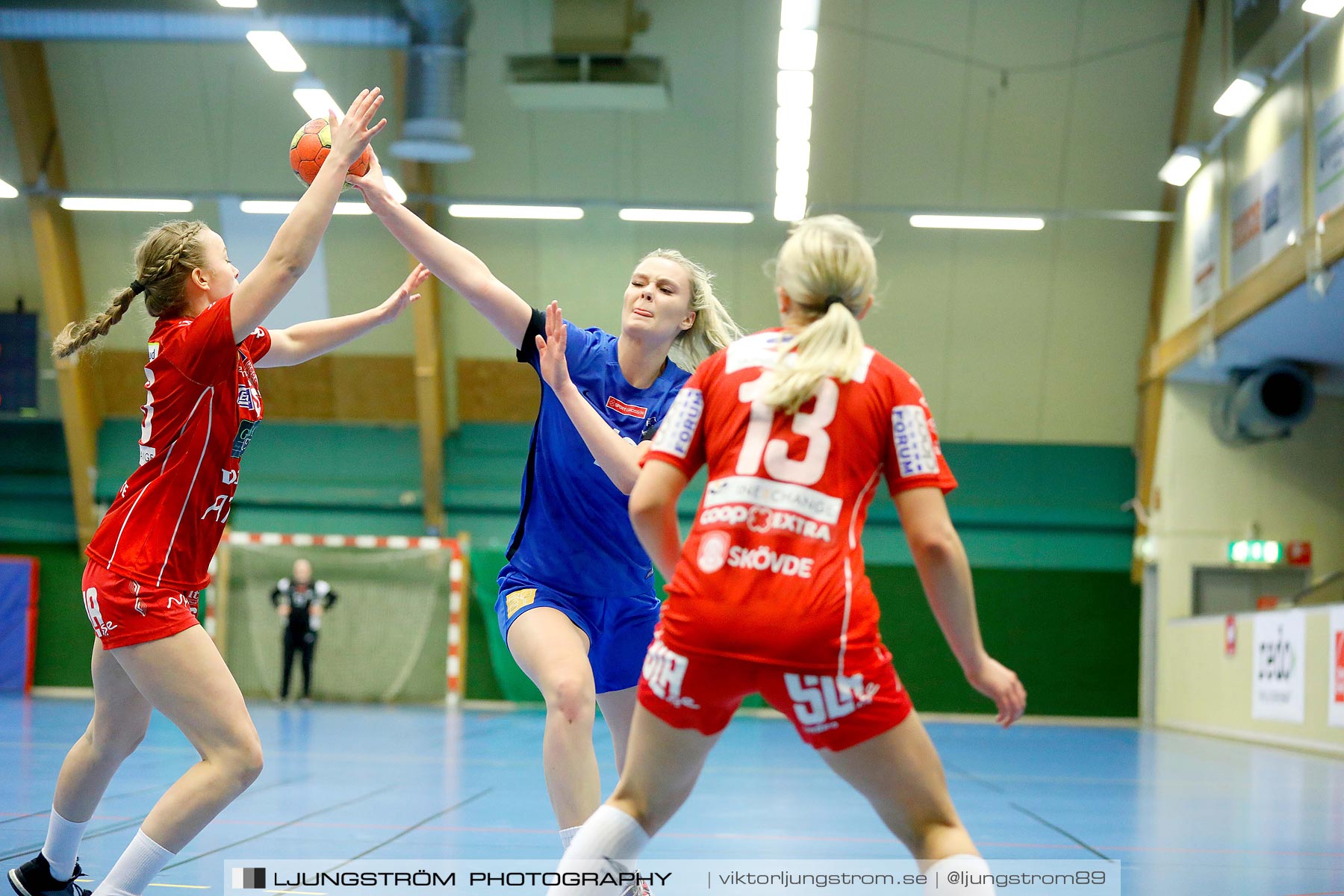 USM F18 Steg 4 Skövde HF-IFK Tumba HK 30-13,dam,Skövde Idrottshall,Skövde,Sverige,Ungdoms-SM,Handboll,2019,217163