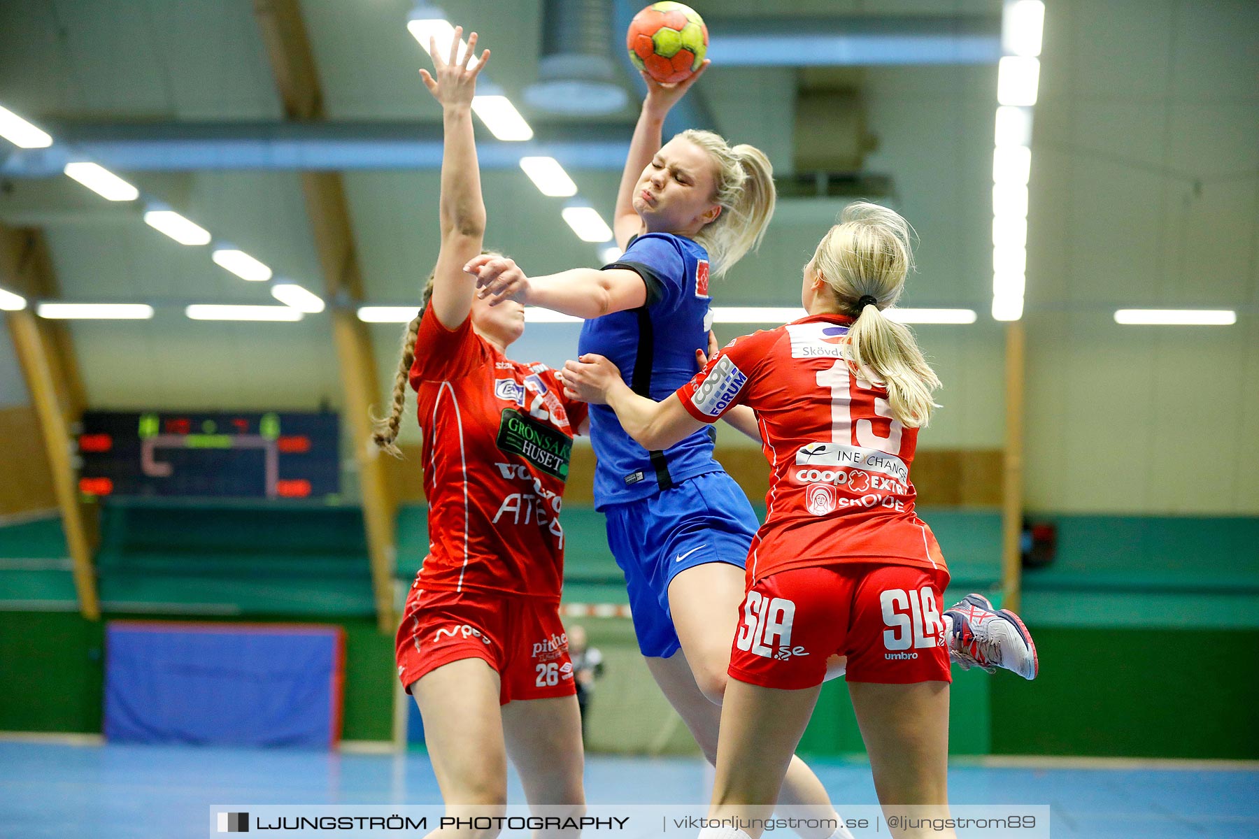 USM F18 Steg 4 Skövde HF-IFK Tumba HK 30-13,dam,Skövde Idrottshall,Skövde,Sverige,Ungdoms-SM,Handboll,2019,217164