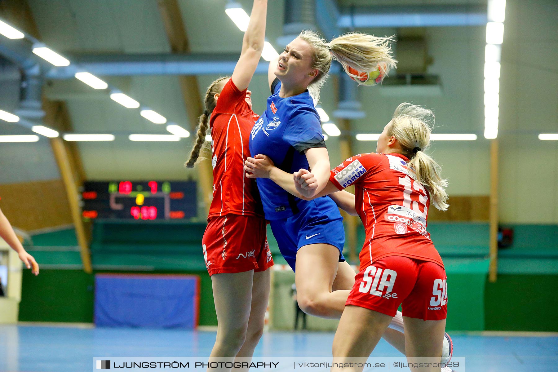 USM F18 Steg 4 Skövde HF-IFK Tumba HK 30-13,dam,Skövde Idrottshall,Skövde,Sverige,Ungdoms-SM,Handboll,2019,217165