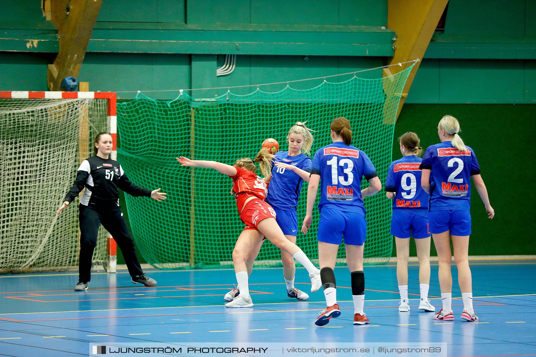 USM F18 Steg 4 Skövde HF-IFK Tumba HK 30-13,dam,Skövde Idrottshall,Skövde,Sverige,Ungdoms-SM,Handboll,2019,217170