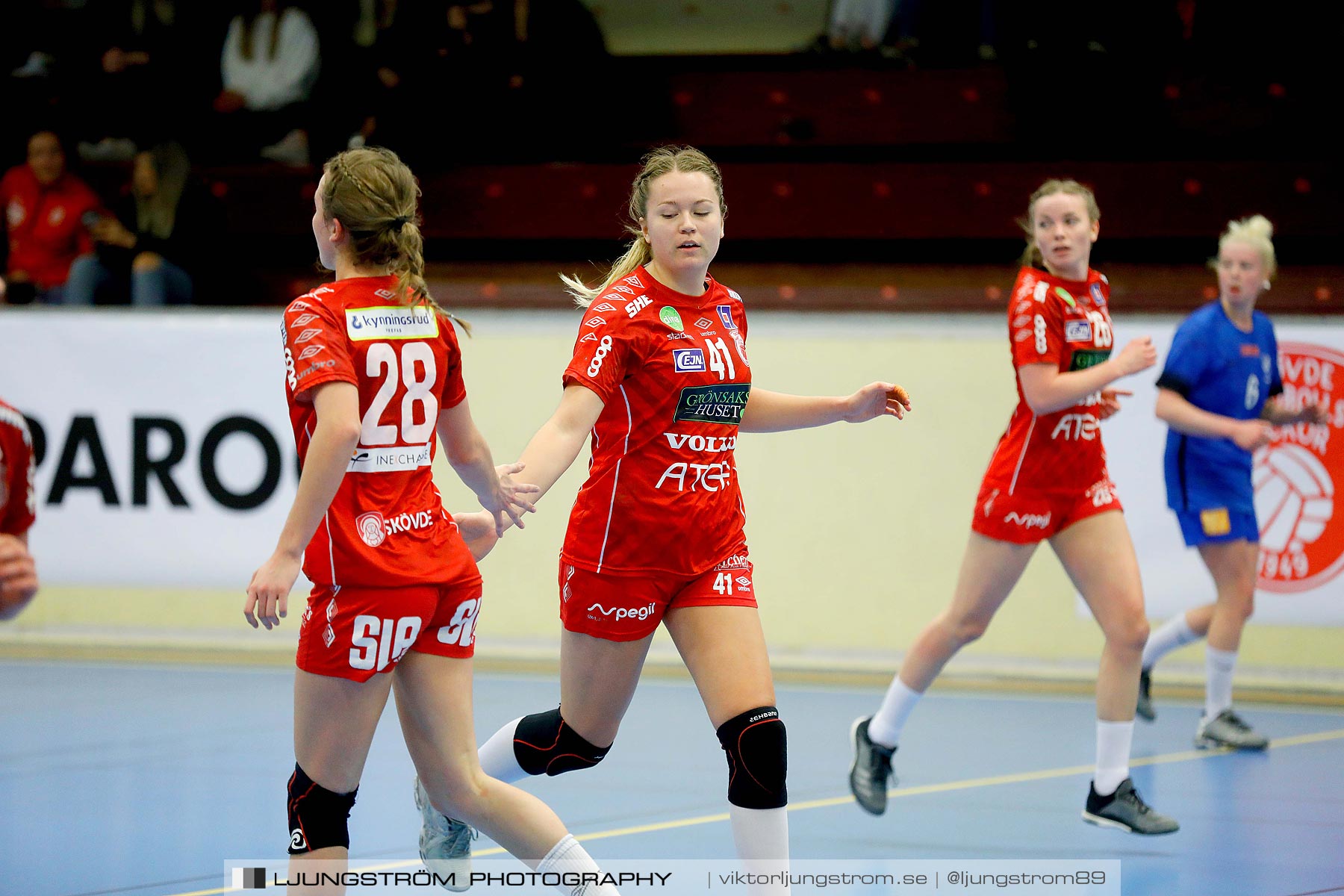 USM F18 Steg 4 Skövde HF-IFK Tumba HK 30-13,dam,Skövde Idrottshall,Skövde,Sverige,Ungdoms-SM,Handboll,2019,217176