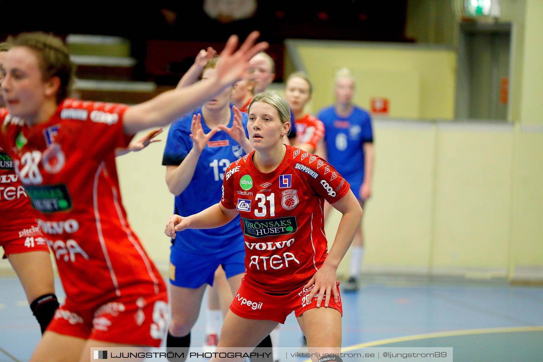 USM F18 Steg 4 Skövde HF-IFK Tumba HK 30-13,dam,Skövde Idrottshall,Skövde,Sverige,Ungdoms-SM,Handboll,2019,217178