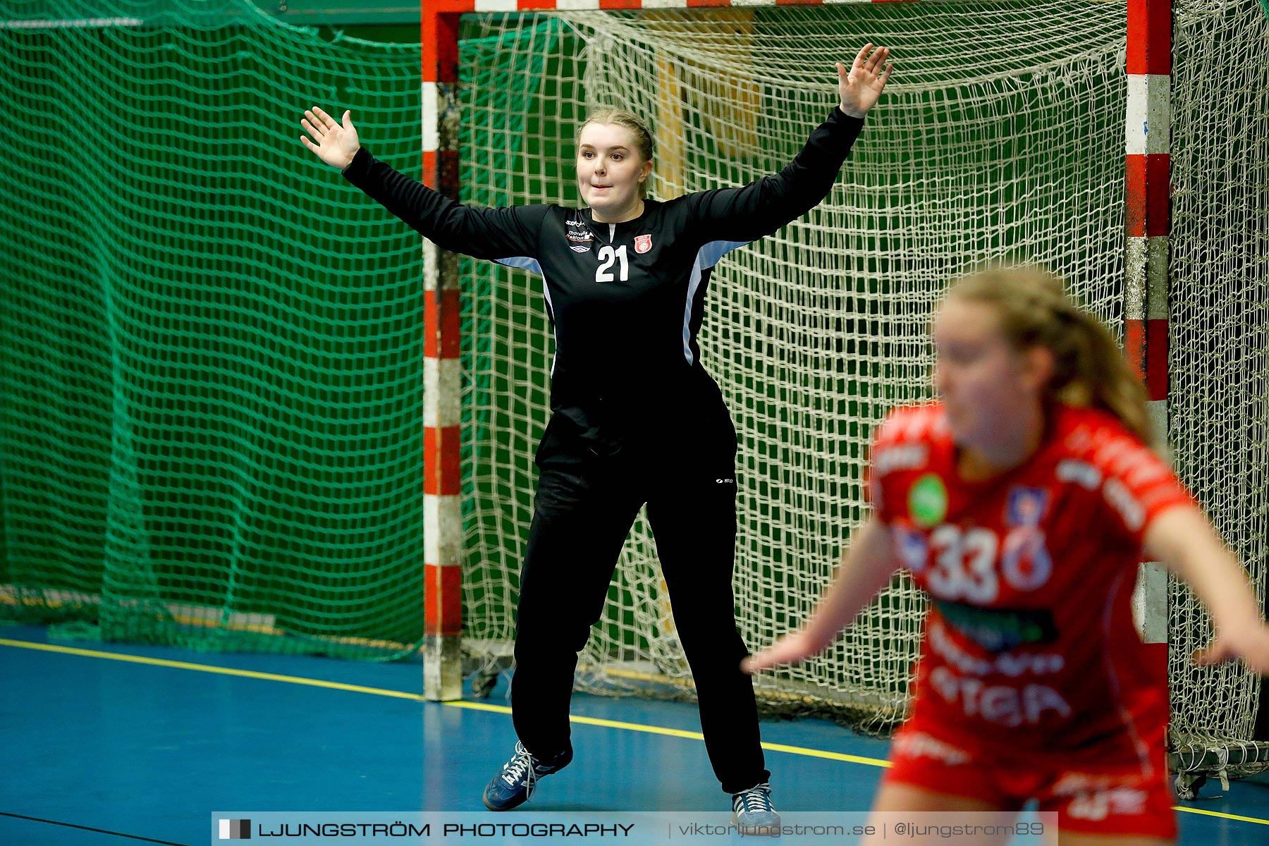 USM F18 Steg 4 Skövde HF-IFK Tumba HK 30-13,dam,Skövde Idrottshall,Skövde,Sverige,Ungdoms-SM,Handboll,2019,217182