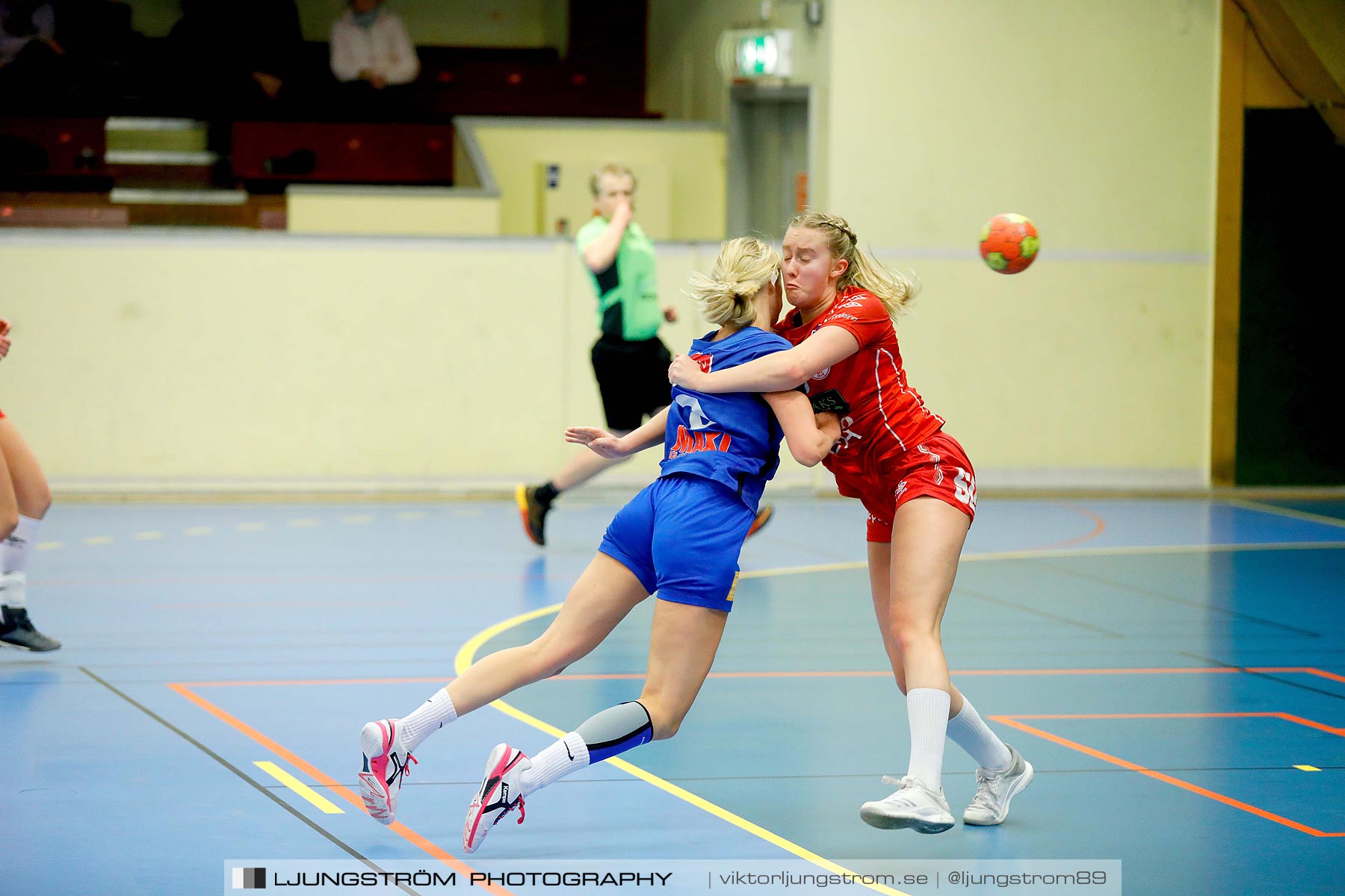 USM F18 Steg 4 Skövde HF-IFK Tumba HK 30-13,dam,Skövde Idrottshall,Skövde,Sverige,Ungdoms-SM,Handboll,2019,217185