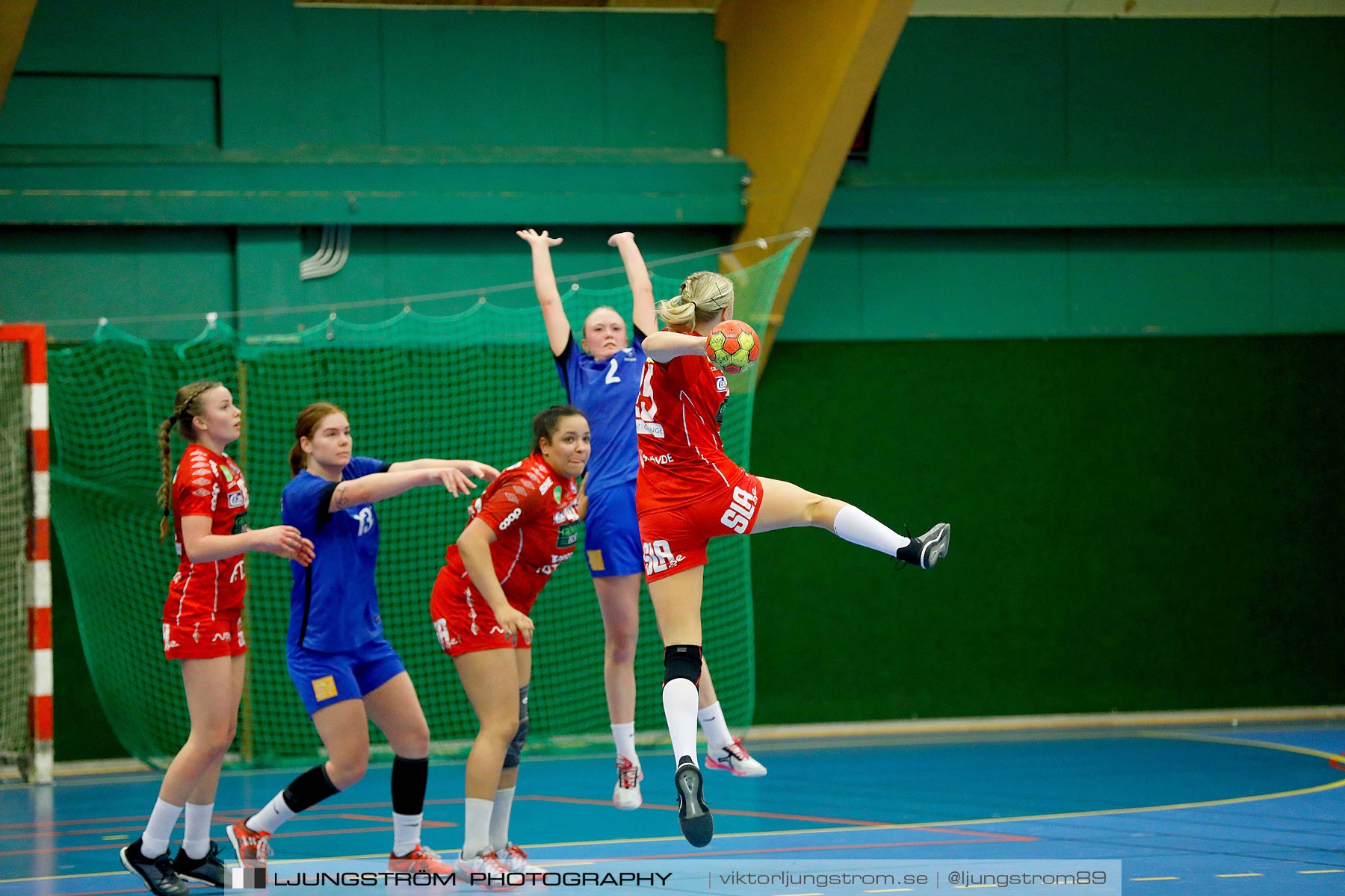 USM F18 Steg 4 Skövde HF-IFK Tumba HK 30-13,dam,Skövde Idrottshall,Skövde,Sverige,Ungdoms-SM,Handboll,2019,217186