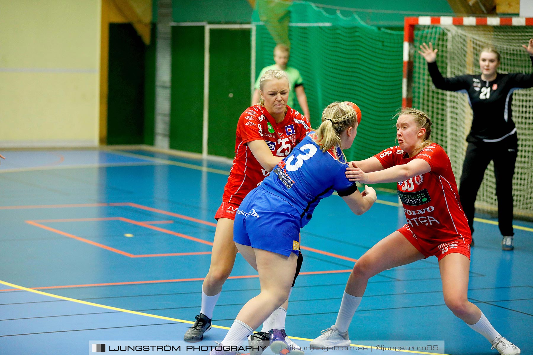 USM F18 Steg 4 Skövde HF-IFK Tumba HK 30-13,dam,Skövde Idrottshall,Skövde,Sverige,Ungdoms-SM,Handboll,2019,217187