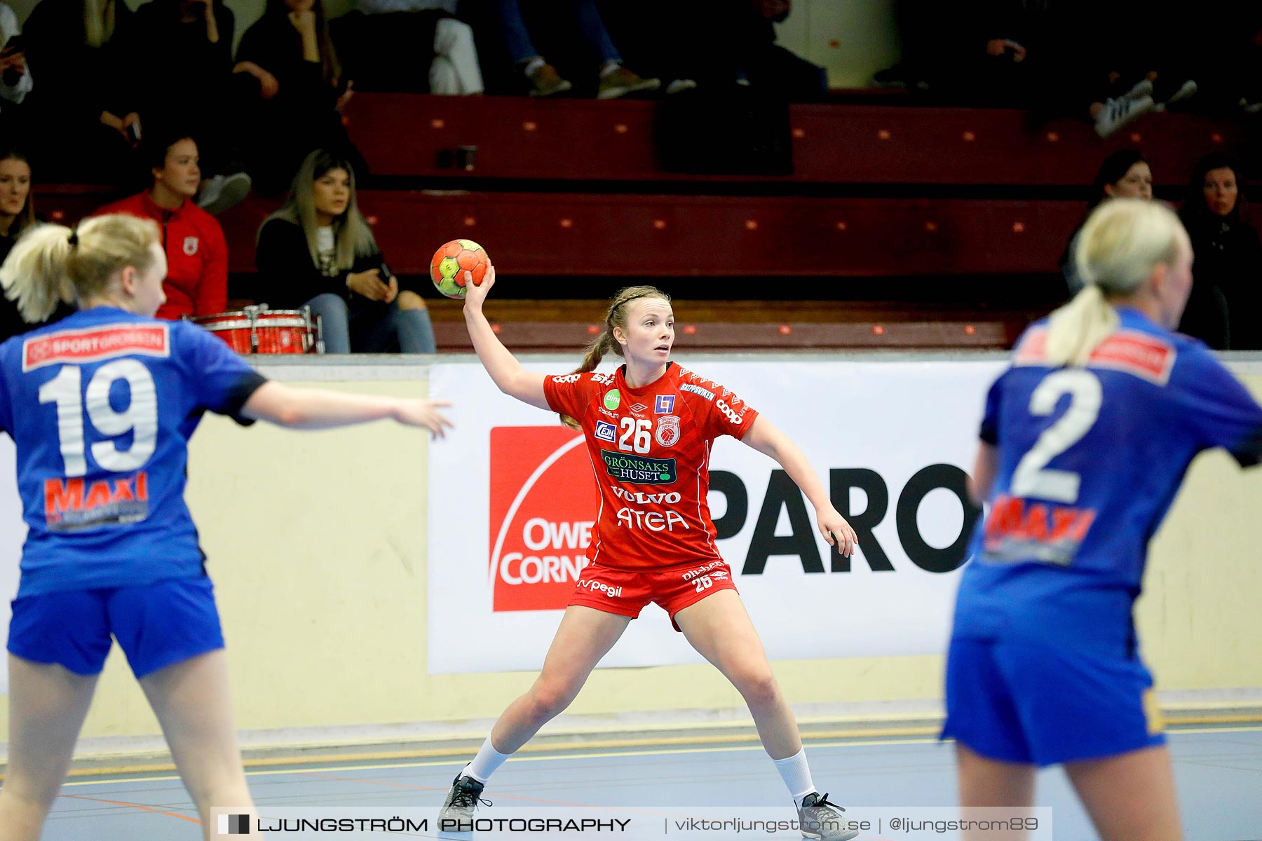 USM F18 Steg 4 Skövde HF-IFK Tumba HK 30-13,dam,Skövde Idrottshall,Skövde,Sverige,Ungdoms-SM,Handboll,2019,217188