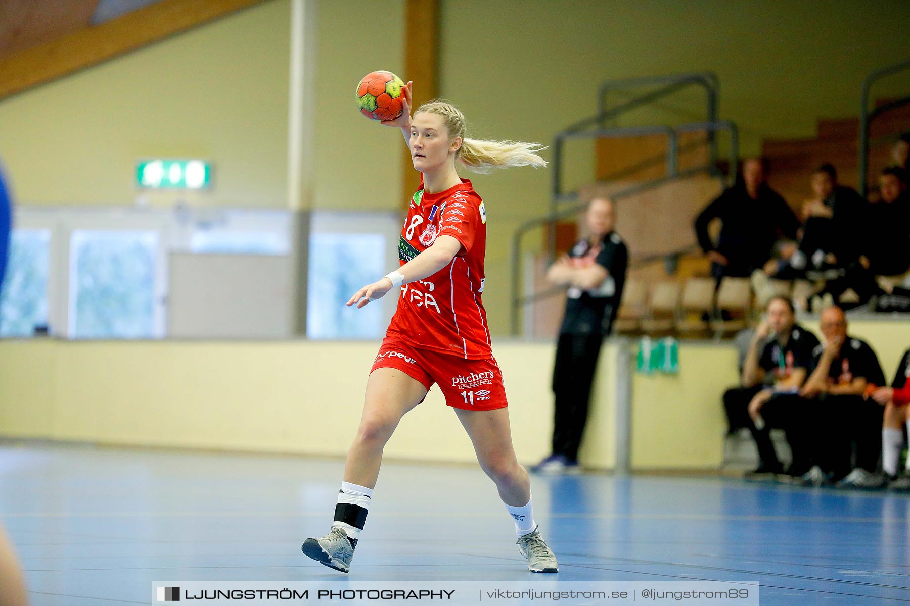 USM F18 Steg 4 Skövde HF-IFK Tumba HK 30-13,dam,Skövde Idrottshall,Skövde,Sverige,Ungdoms-SM,Handboll,2019,217193