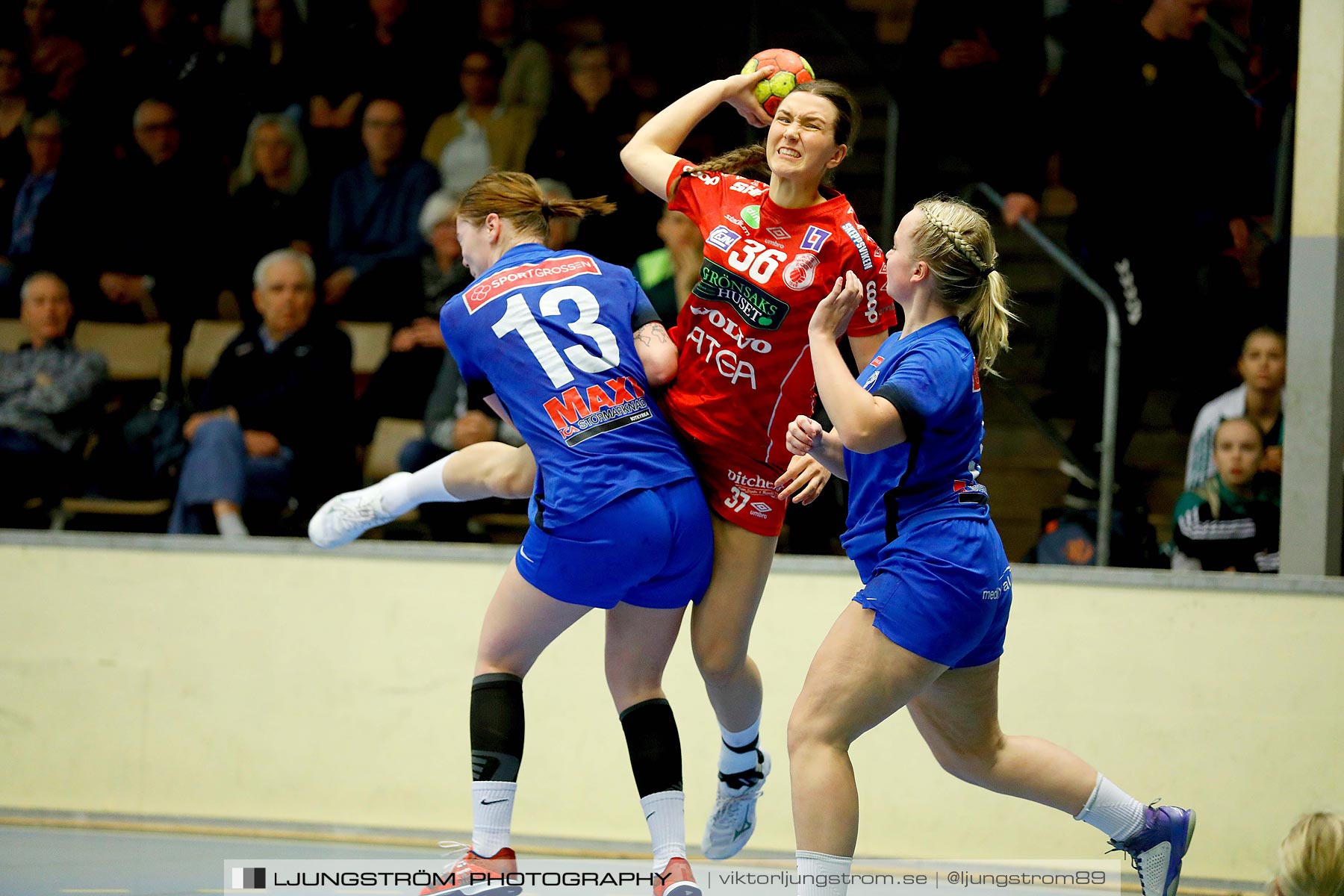 USM F18 Steg 4 Skövde HF-IFK Tumba HK 30-13,dam,Skövde Idrottshall,Skövde,Sverige,Ungdoms-SM,Handboll,2019,217195