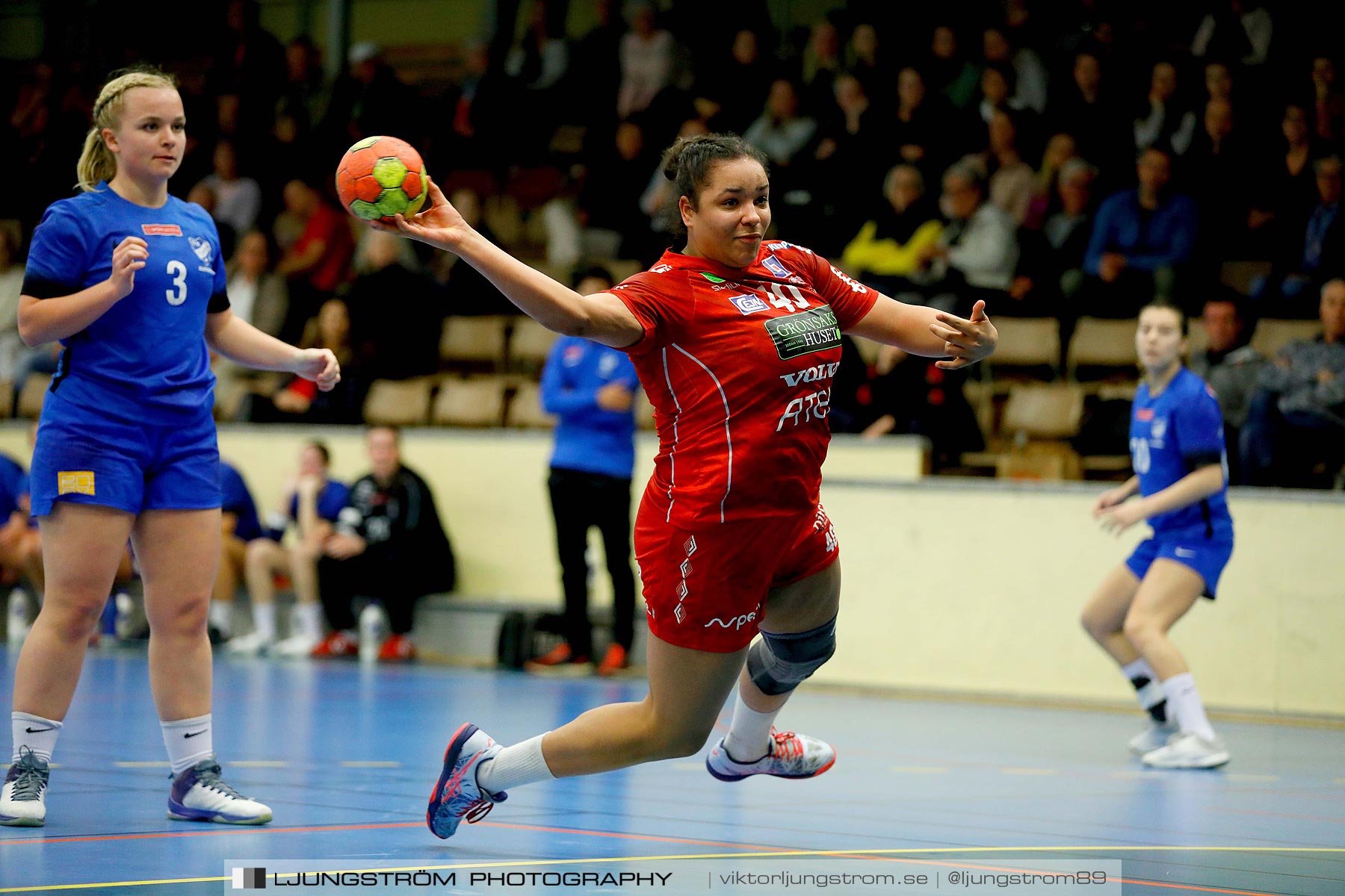 USM F18 Steg 4 Skövde HF-IFK Tumba HK 30-13,dam,Skövde Idrottshall,Skövde,Sverige,Ungdoms-SM,Handboll,2019,217198