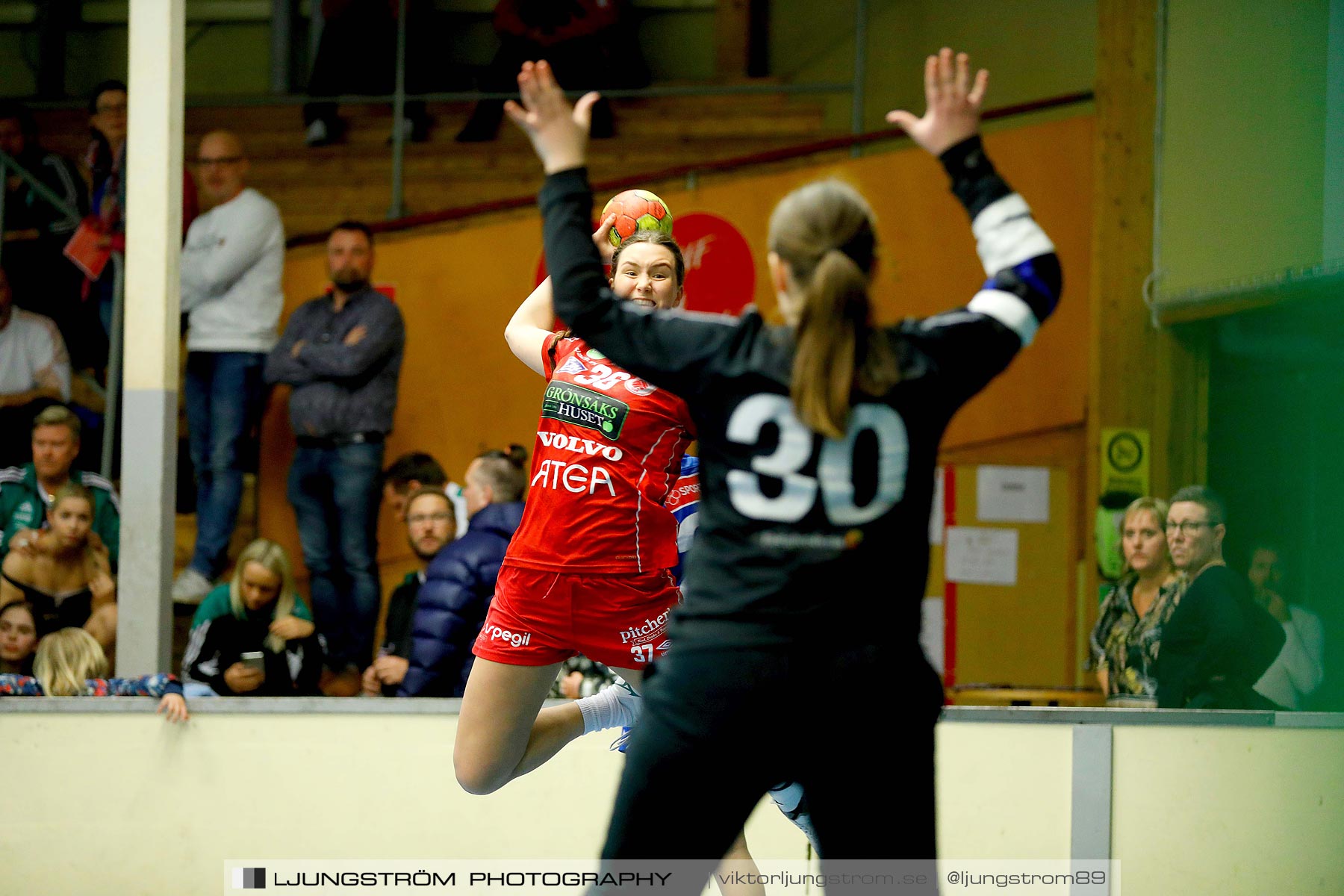 USM F18 Steg 4 Skövde HF-IFK Tumba HK 30-13,dam,Skövde Idrottshall,Skövde,Sverige,Ungdoms-SM,Handboll,2019,217199