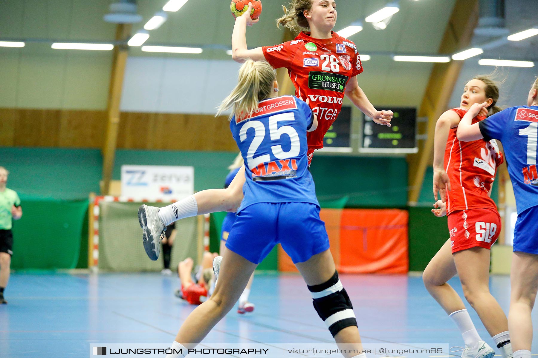 USM F18 Steg 4 Skövde HF-IFK Tumba HK 30-13,dam,Skövde Idrottshall,Skövde,Sverige,Ungdoms-SM,Handboll,2019,217202