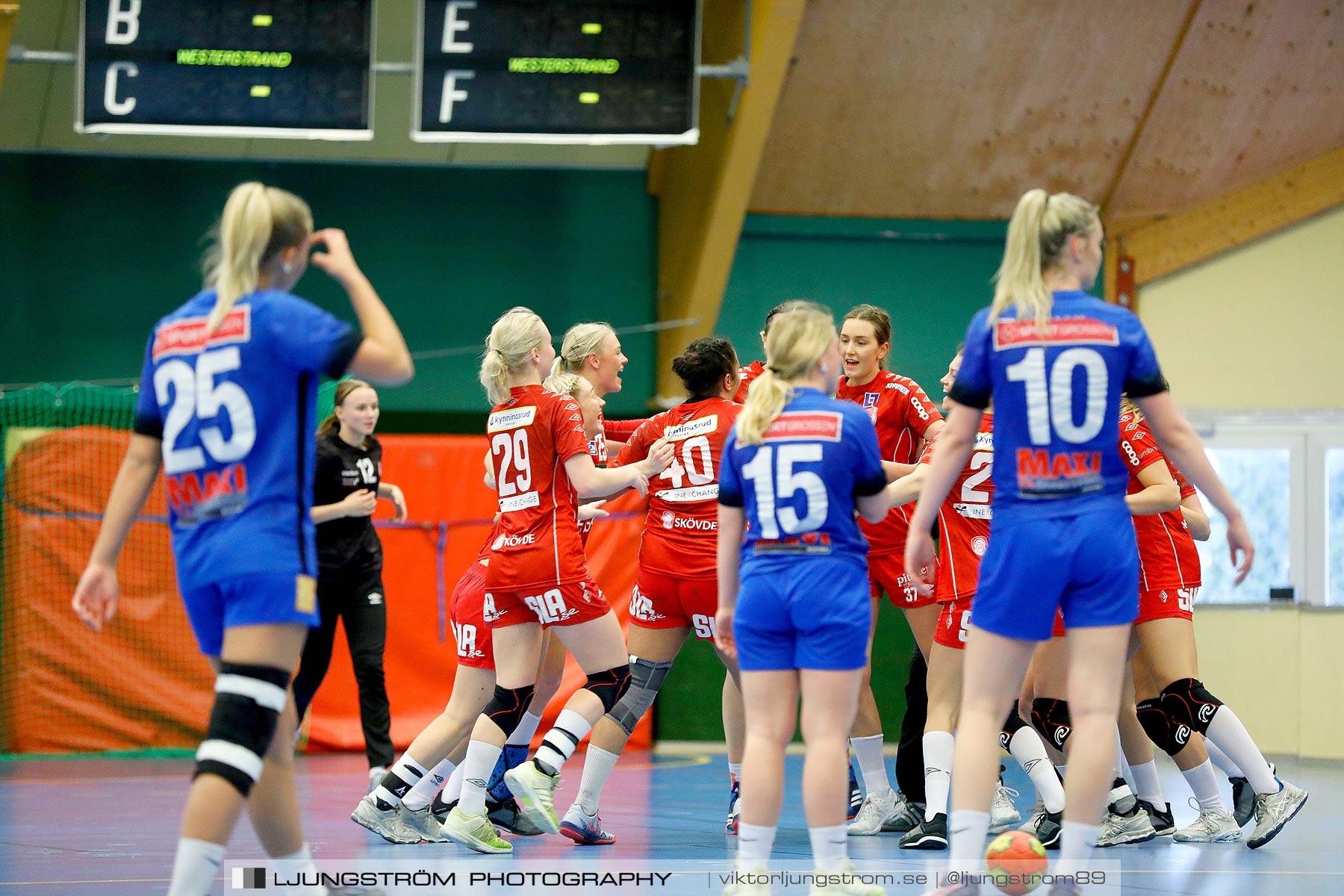 USM F18 Steg 4 Skövde HF-IFK Tumba HK 30-13,dam,Skövde Idrottshall,Skövde,Sverige,Ungdoms-SM,Handboll,2019,217208