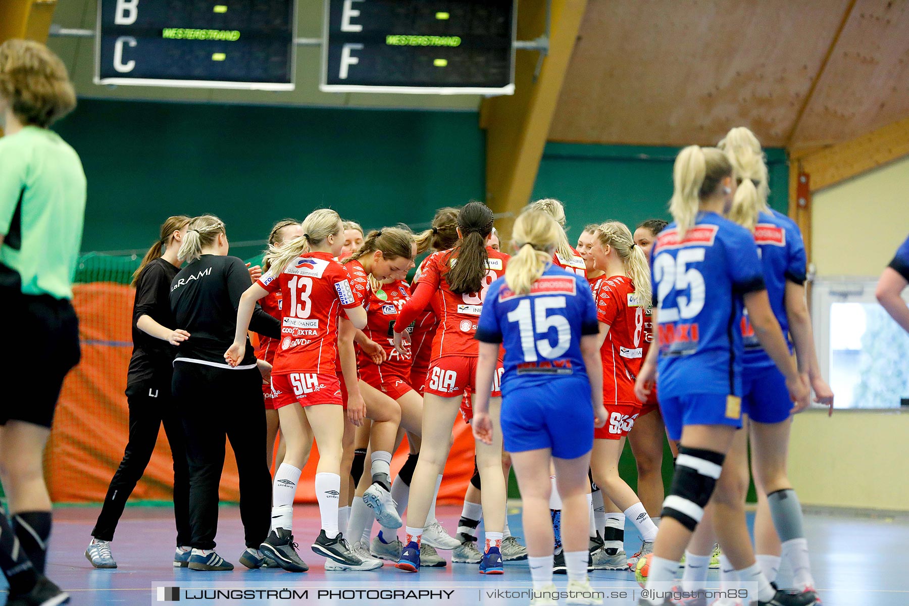 USM F18 Steg 4 Skövde HF-IFK Tumba HK 30-13,dam,Skövde Idrottshall,Skövde,Sverige,Ungdoms-SM,Handboll,2019,217209