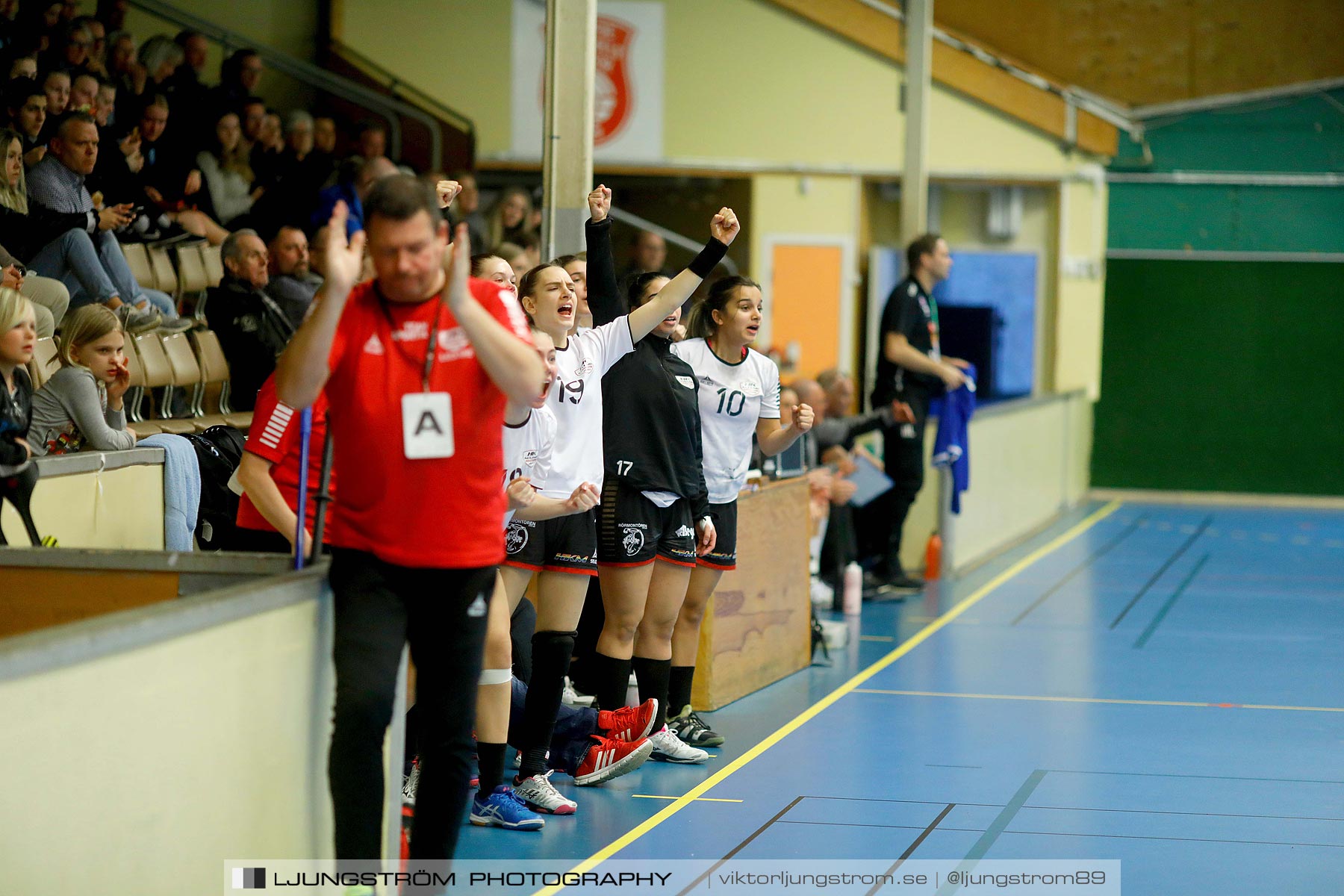 USM F18 Steg 4 Skövde HF-HK Malmö 29-14,dam,Skövde Idrottshall,Skövde,Sverige,Ungdoms-SM,Handboll,2019,217218