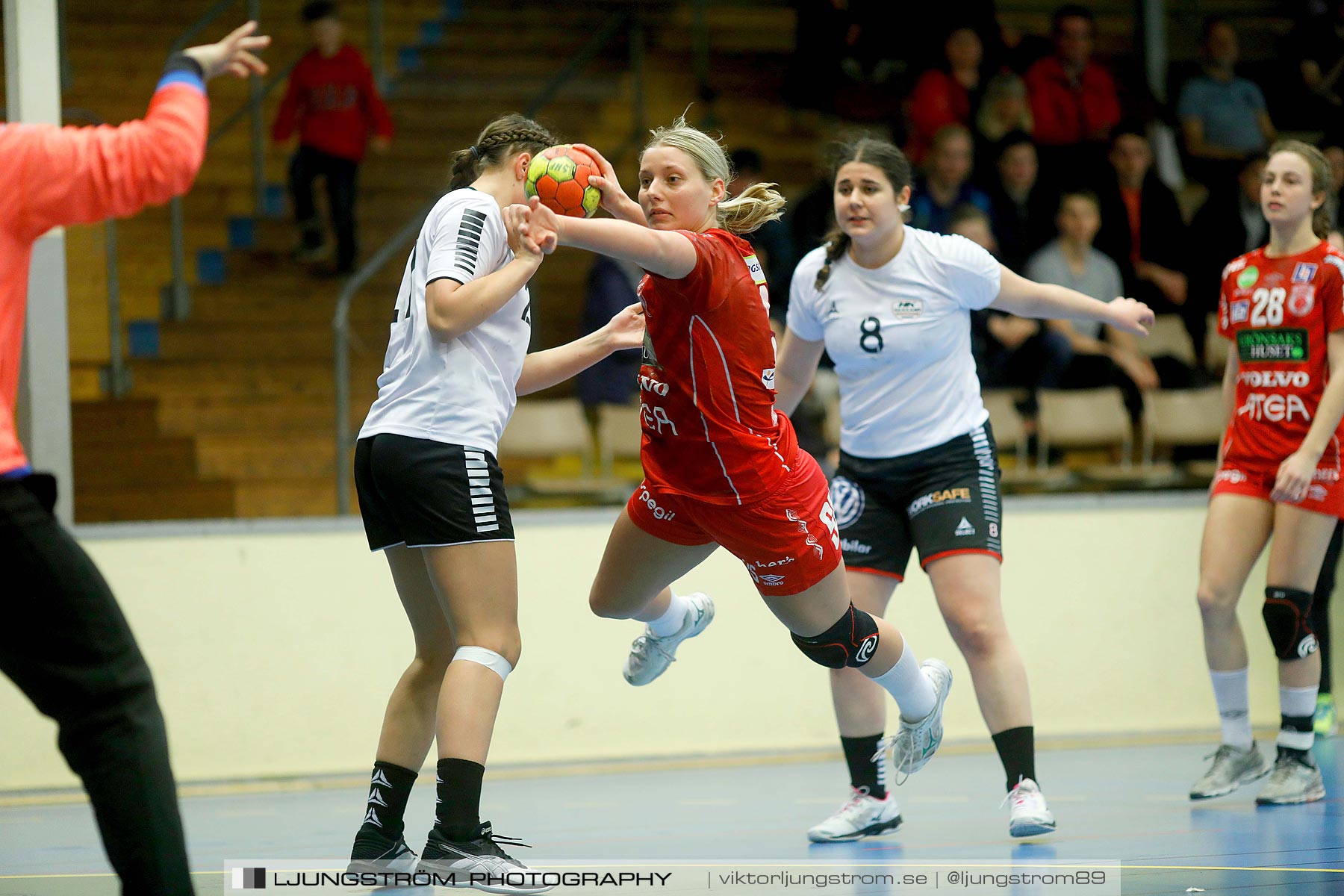 USM F18 Steg 4 Skövde HF-HK Malmö 29-14,dam,Skövde Idrottshall,Skövde,Sverige,Ungdoms-SM,Handboll,2019,217221