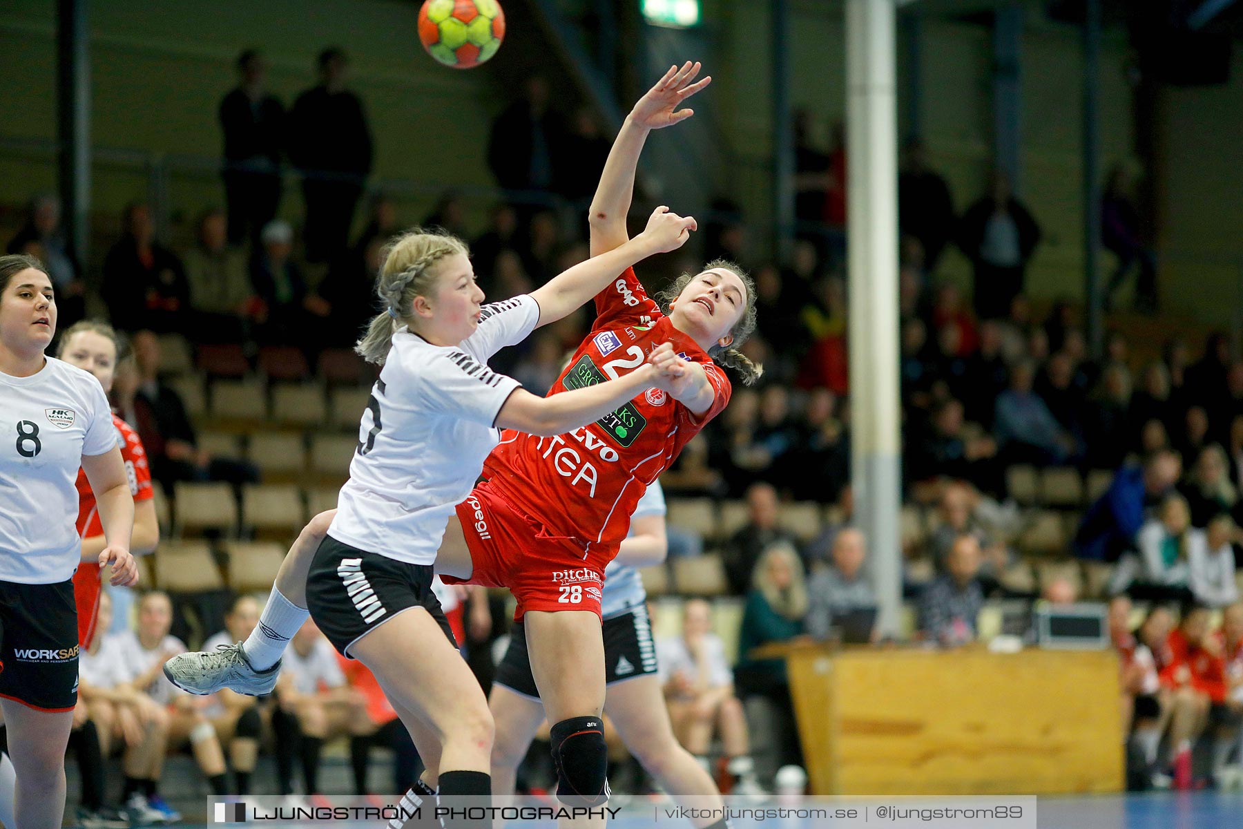 USM F18 Steg 4 Skövde HF-HK Malmö 29-14,dam,Skövde Idrottshall,Skövde,Sverige,Ungdoms-SM,Handboll,2019,217226