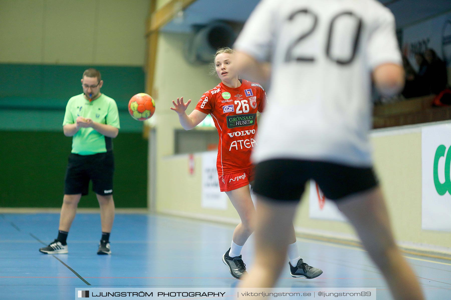 USM F18 Steg 4 Skövde HF-HK Malmö 29-14,dam,Skövde Idrottshall,Skövde,Sverige,Ungdoms-SM,Handboll,2019,217227