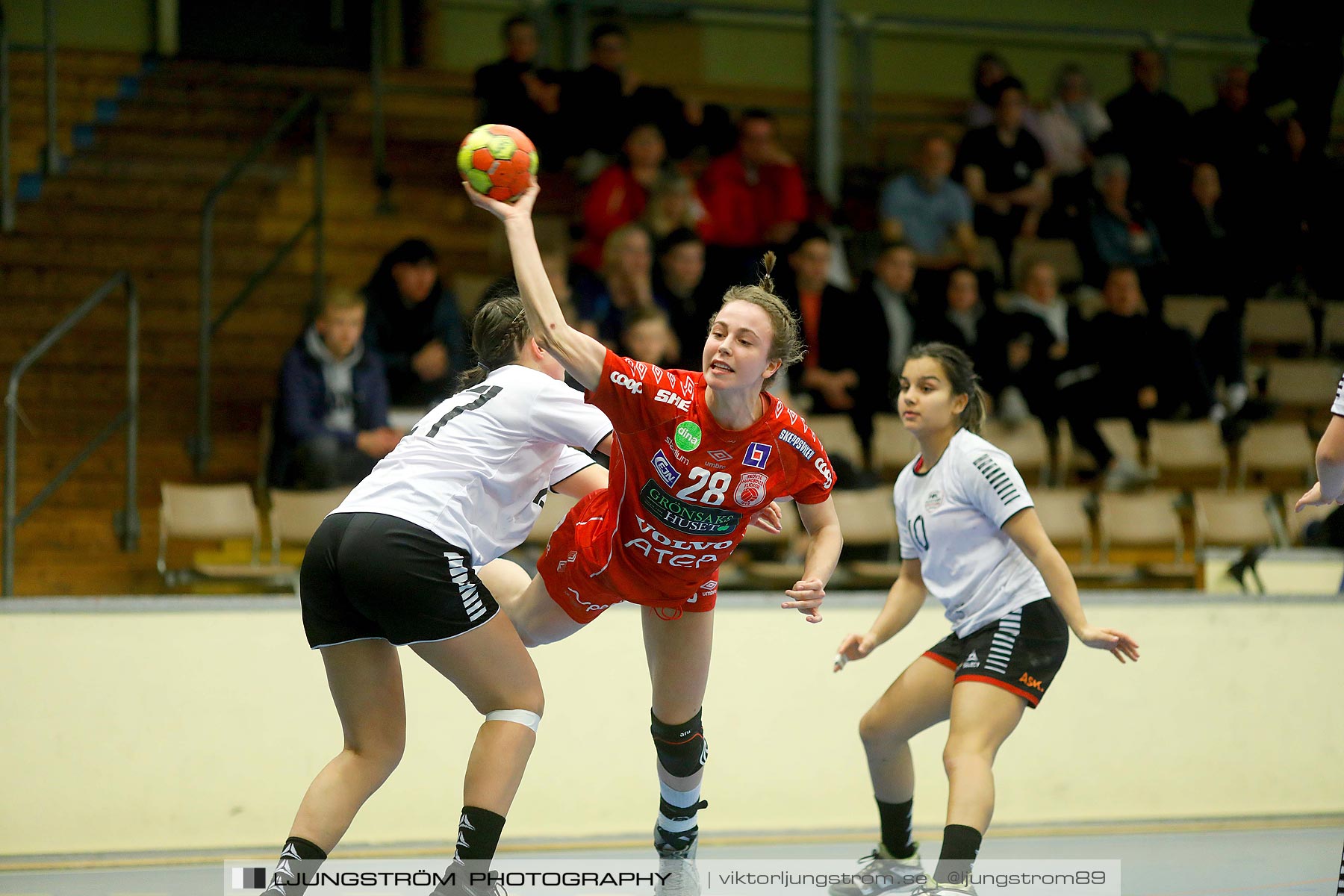 USM F18 Steg 4 Skövde HF-HK Malmö 29-14,dam,Skövde Idrottshall,Skövde,Sverige,Ungdoms-SM,Handboll,2019,217233