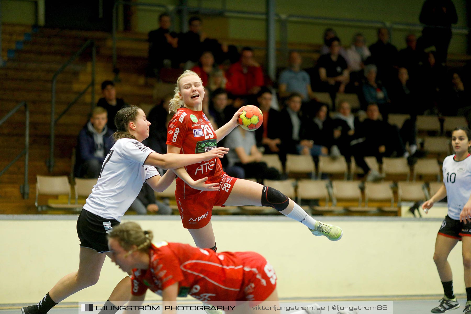 USM F18 Steg 4 Skövde HF-HK Malmö 29-14,dam,Skövde Idrottshall,Skövde,Sverige,Ungdoms-SM,Handboll,2019,217234