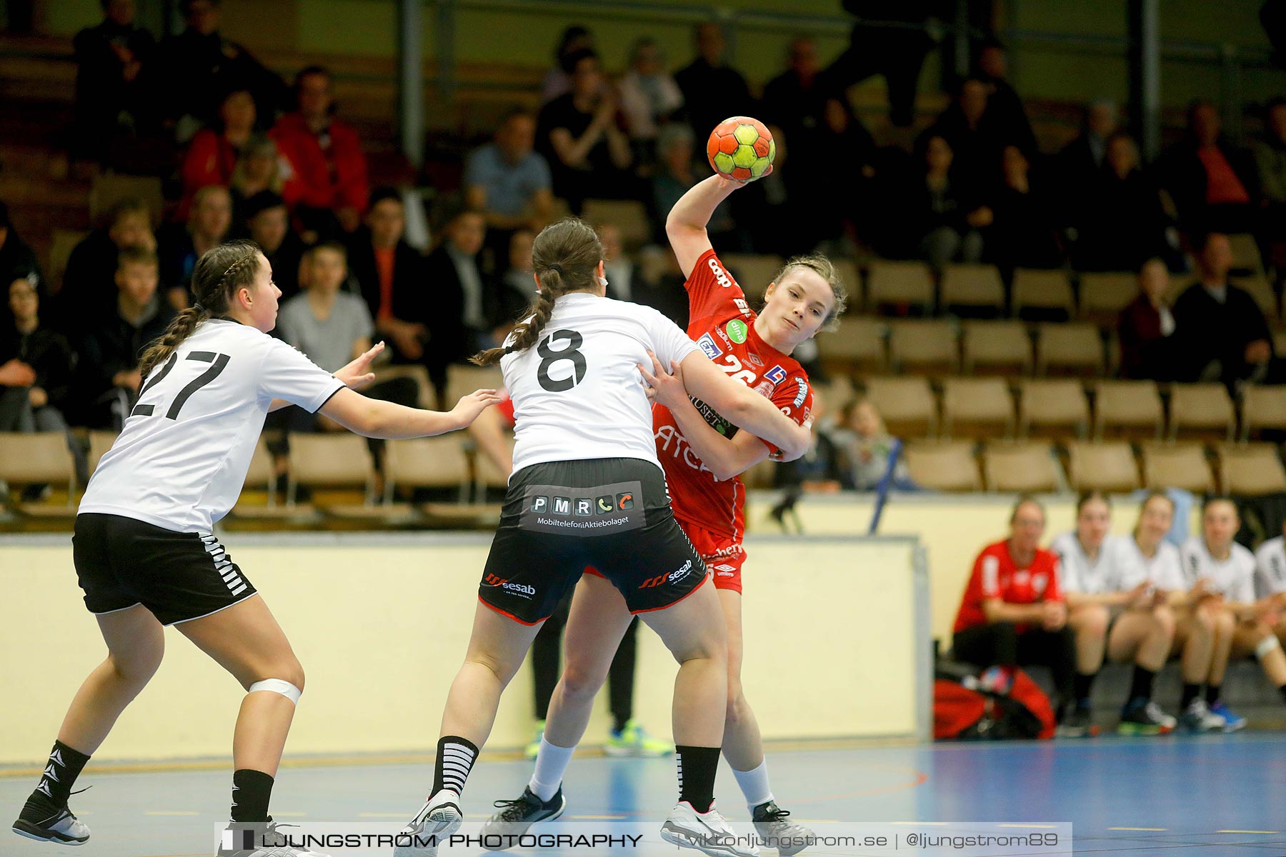 USM F18 Steg 4 Skövde HF-HK Malmö 29-14,dam,Skövde Idrottshall,Skövde,Sverige,Ungdoms-SM,Handboll,2019,217242