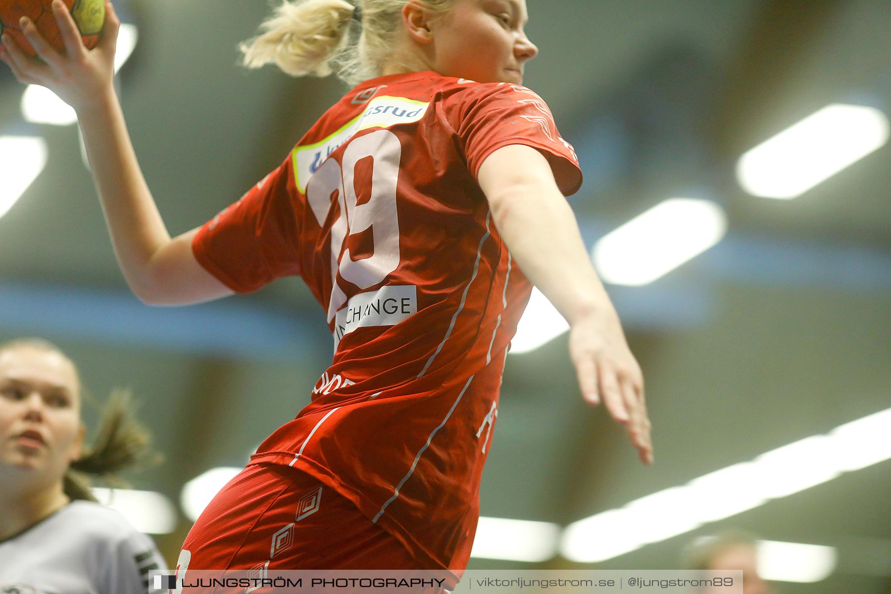 USM F18 Steg 4 Skövde HF-HK Malmö 29-14,dam,Skövde Idrottshall,Skövde,Sverige,Ungdoms-SM,Handboll,2019,217260