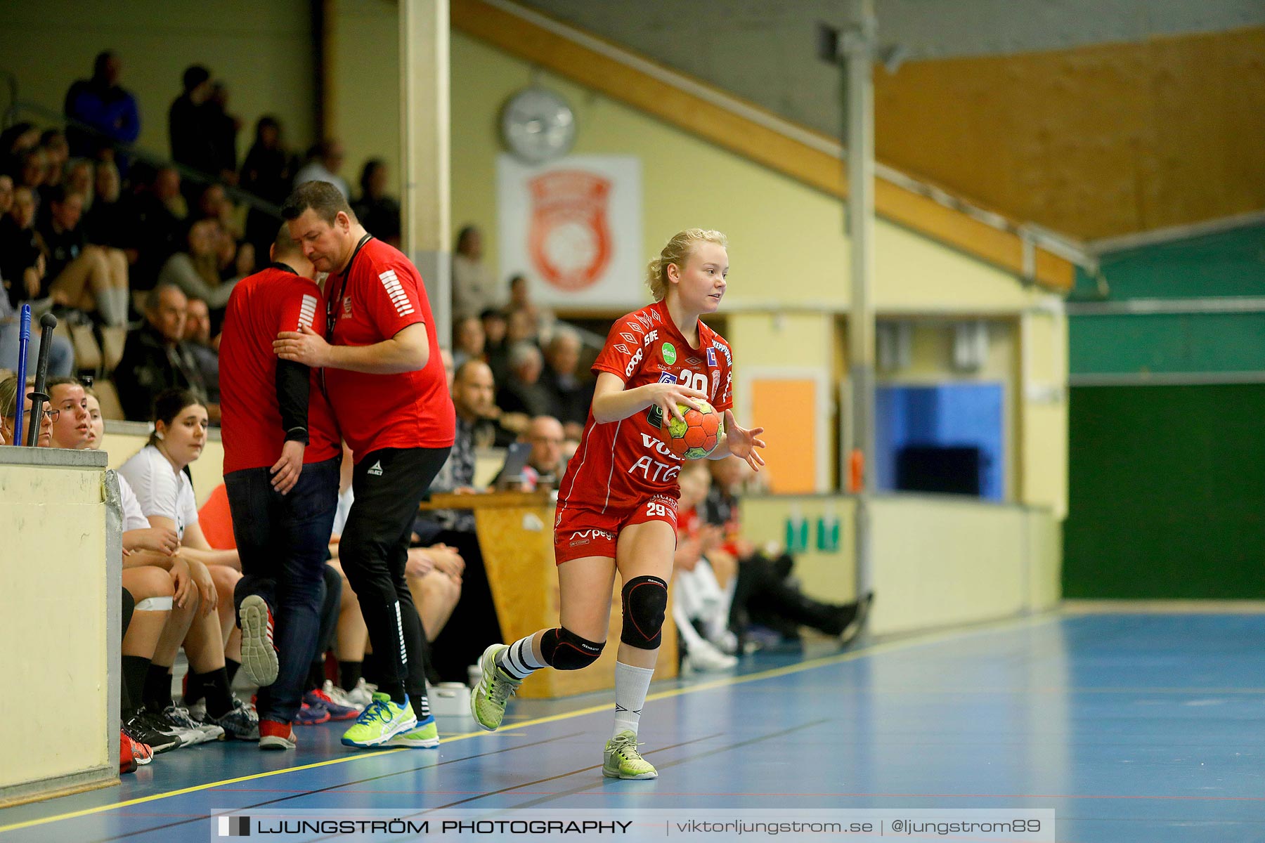 USM F18 Steg 4 Skövde HF-HK Malmö 29-14,dam,Skövde Idrottshall,Skövde,Sverige,Ungdoms-SM,Handboll,2019,217262