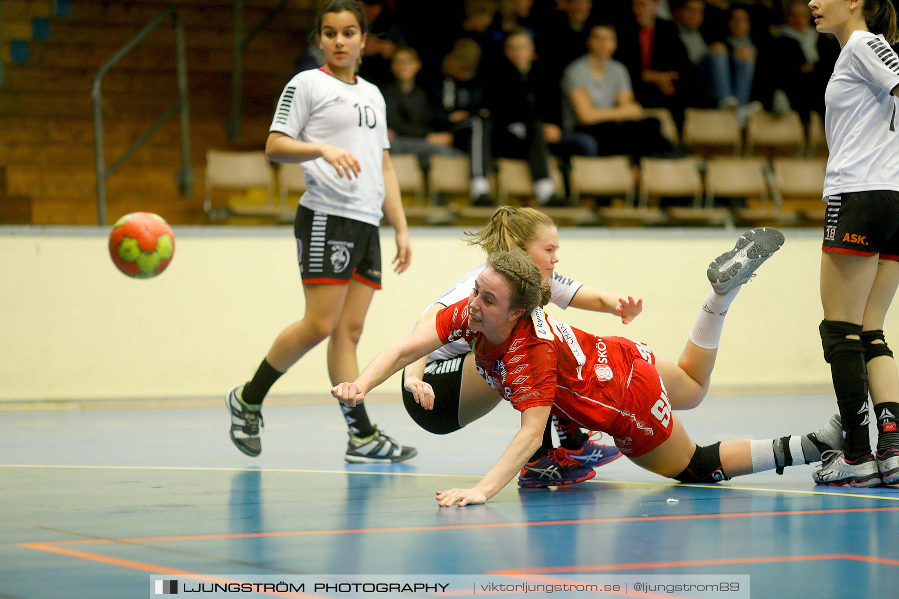 USM F18 Steg 4 Skövde HF-HK Malmö 29-14,dam,Skövde Idrottshall,Skövde,Sverige,Ungdoms-SM,Handboll,2019,217271