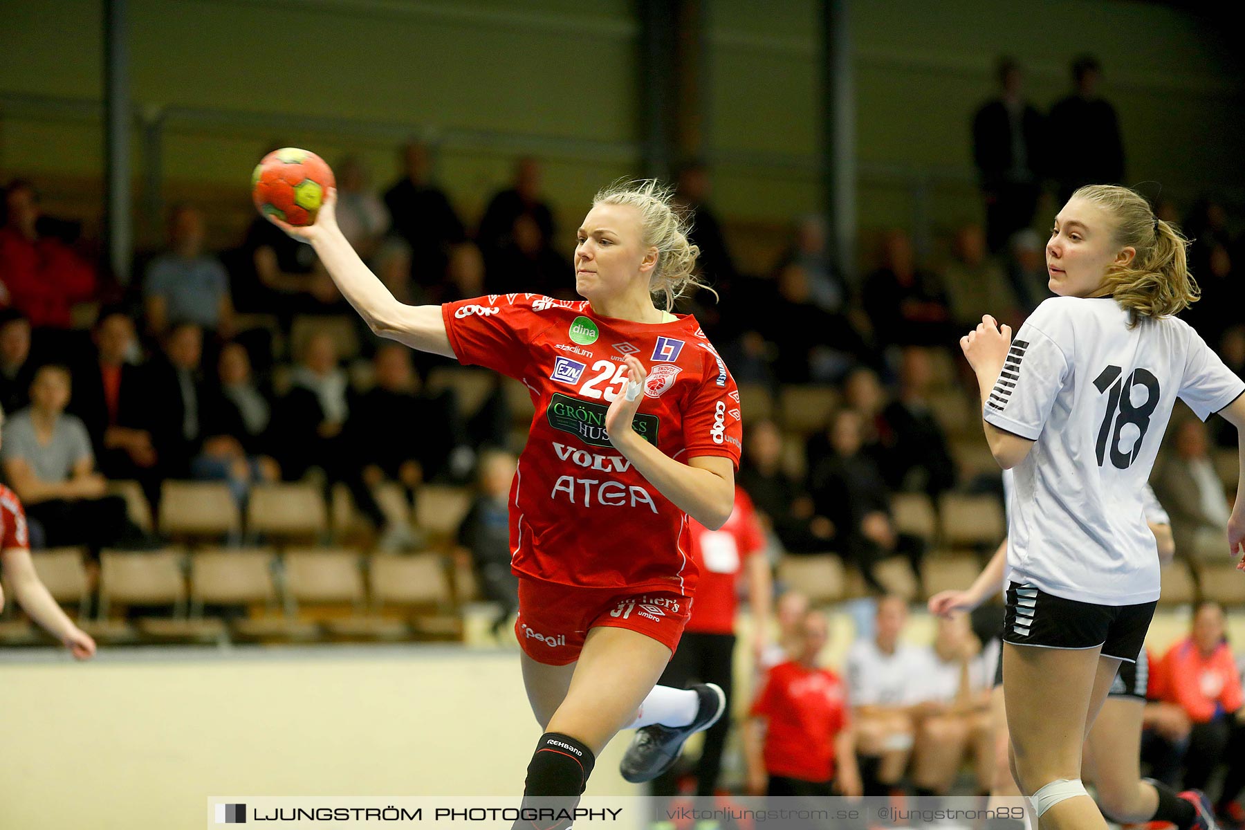 USM F18 Steg 4 Skövde HF-HK Malmö 29-14,dam,Skövde Idrottshall,Skövde,Sverige,Ungdoms-SM,Handboll,2019,217273