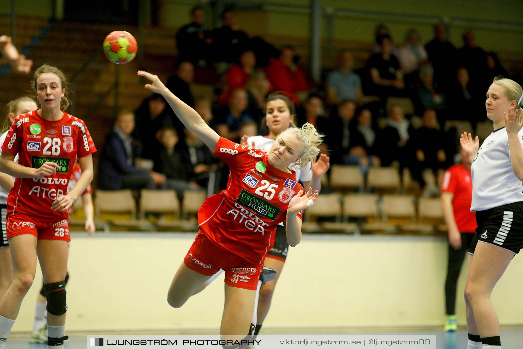 USM F18 Steg 4 Skövde HF-HK Malmö 29-14,dam,Skövde Idrottshall,Skövde,Sverige,Ungdoms-SM,Handboll,2019,217275