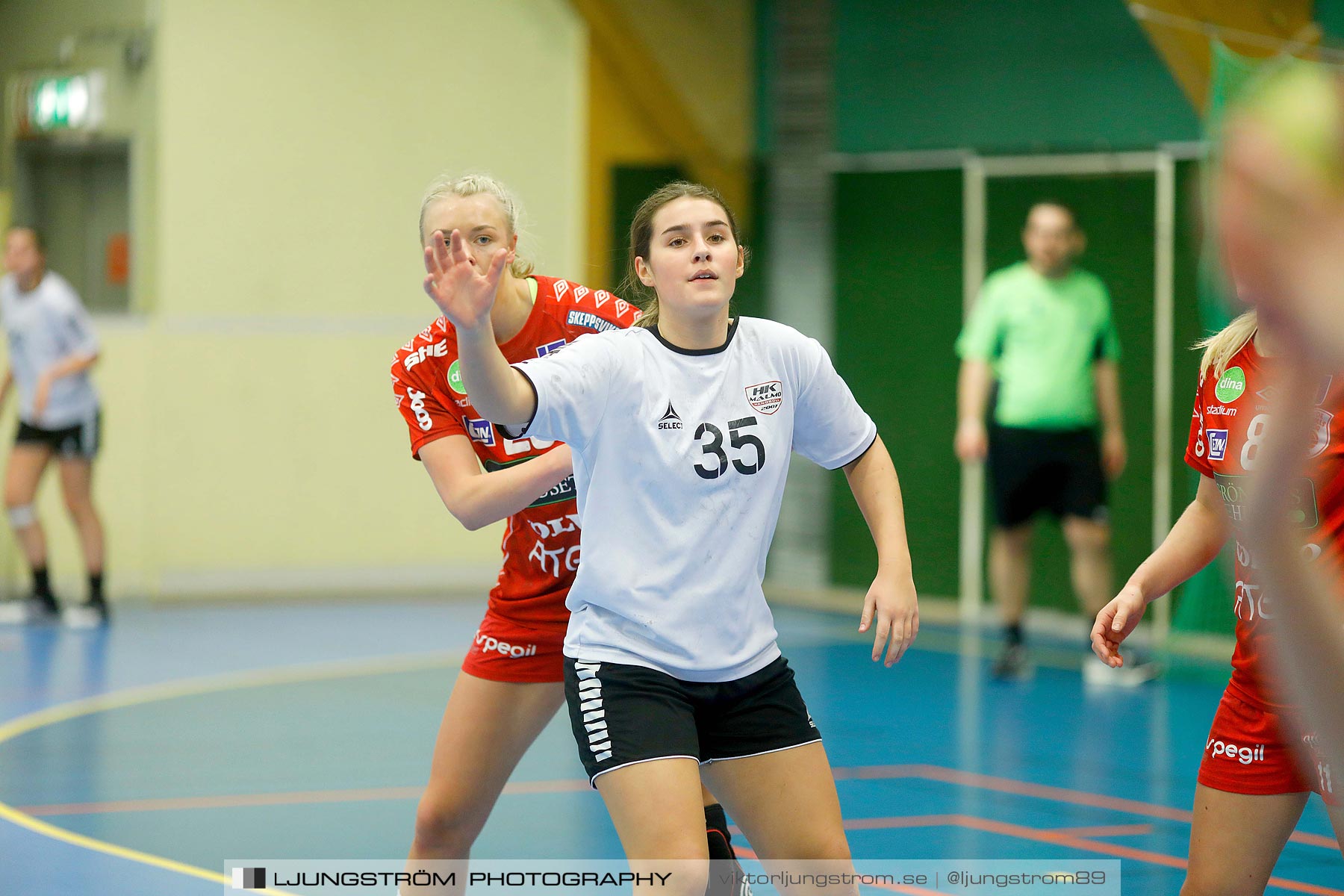 USM F18 Steg 4 Skövde HF-HK Malmö 29-14,dam,Skövde Idrottshall,Skövde,Sverige,Ungdoms-SM,Handboll,2019,217298