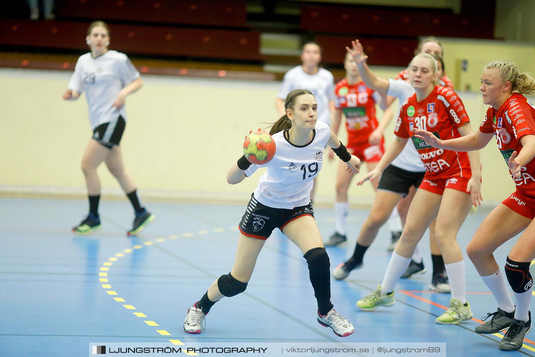 USM F18 Steg 4 Skövde HF-HK Malmö 29-14,dam,Skövde Idrottshall,Skövde,Sverige,Ungdoms-SM,Handboll,2019,217300