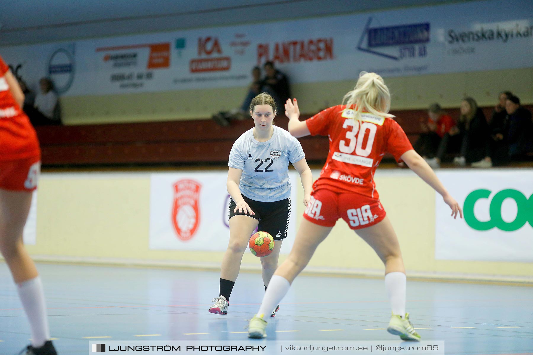 USM F18 Steg 4 Skövde HF-HK Malmö 29-14,dam,Skövde Idrottshall,Skövde,Sverige,Ungdoms-SM,Handboll,2019,217312