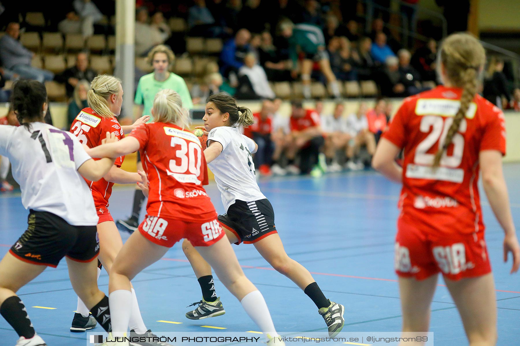 USM F18 Steg 4 Skövde HF-HK Malmö 29-14,dam,Skövde Idrottshall,Skövde,Sverige,Ungdoms-SM,Handboll,2019,217320