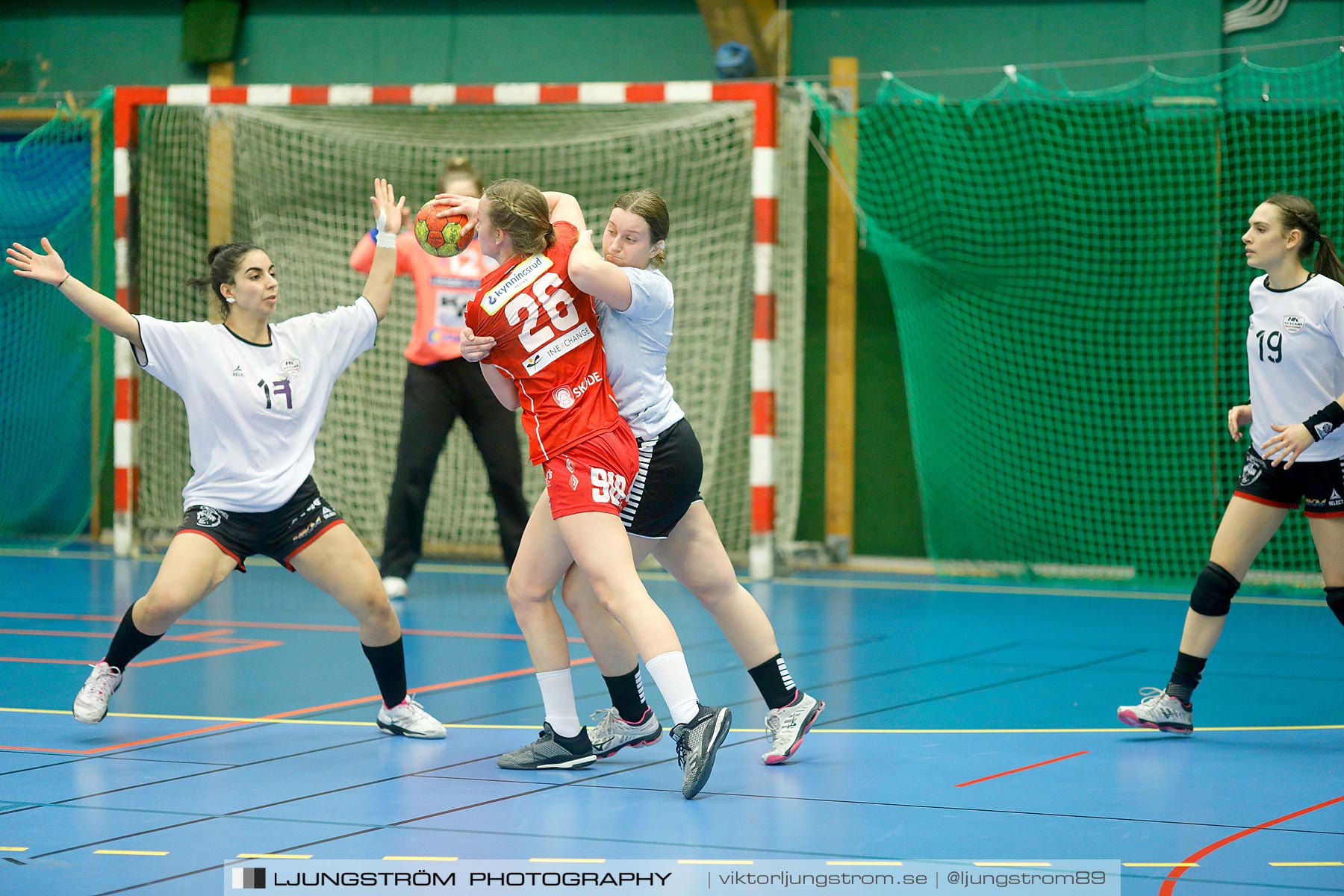 USM F18 Steg 4 Skövde HF-HK Malmö 29-14,dam,Skövde Idrottshall,Skövde,Sverige,Ungdoms-SM,Handboll,2019,217324