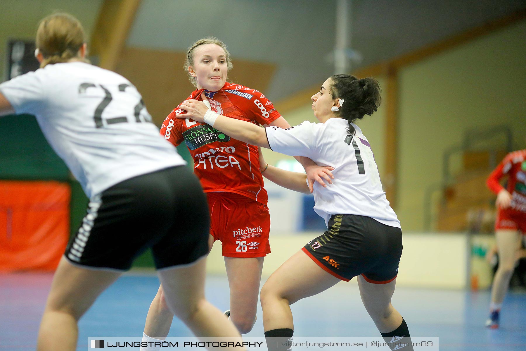 USM F18 Steg 4 Skövde HF-HK Malmö 29-14,dam,Skövde Idrottshall,Skövde,Sverige,Ungdoms-SM,Handboll,2019,217329