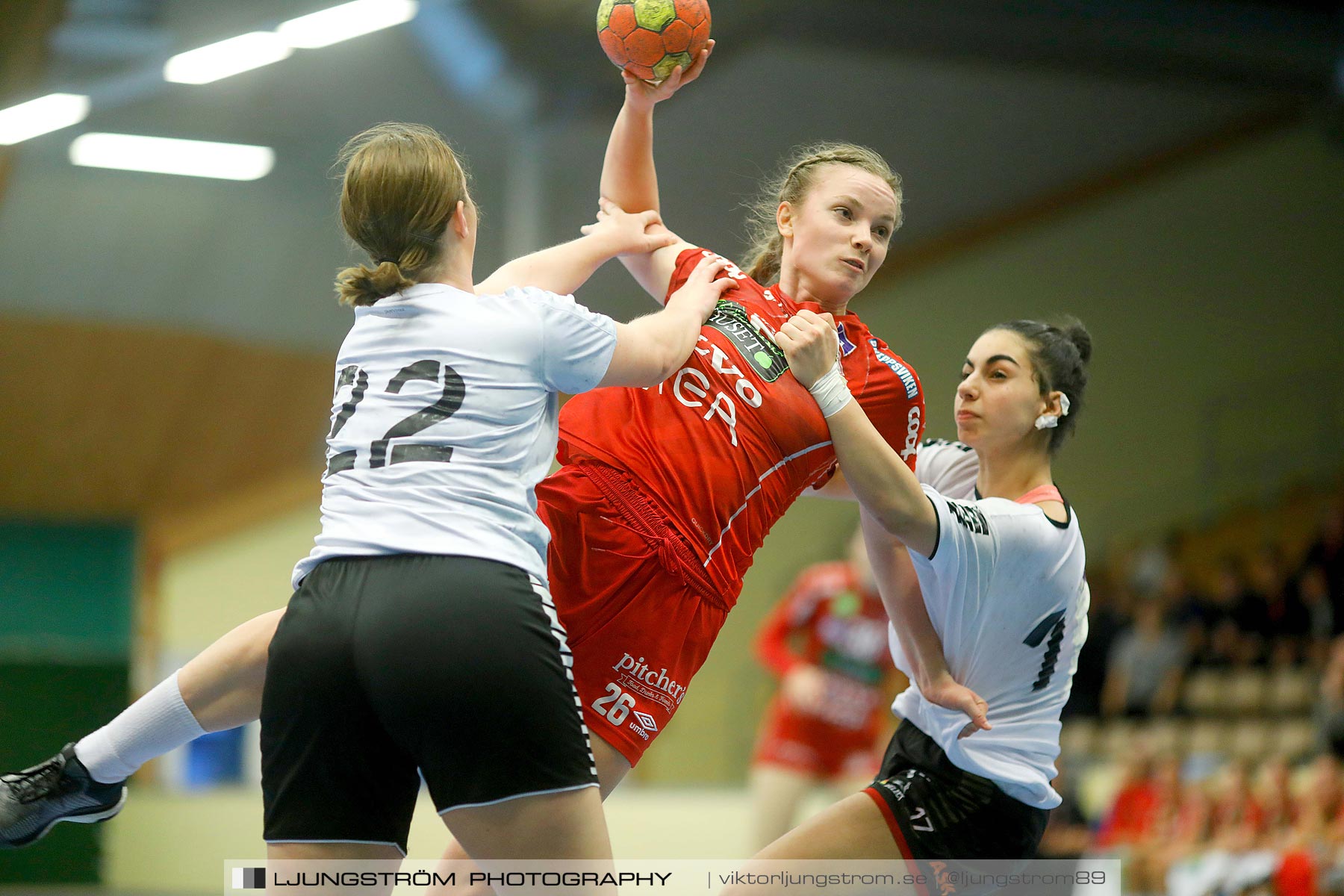 USM F18 Steg 4 Skövde HF-HK Malmö 29-14,dam,Skövde Idrottshall,Skövde,Sverige,Ungdoms-SM,Handboll,2019,217330