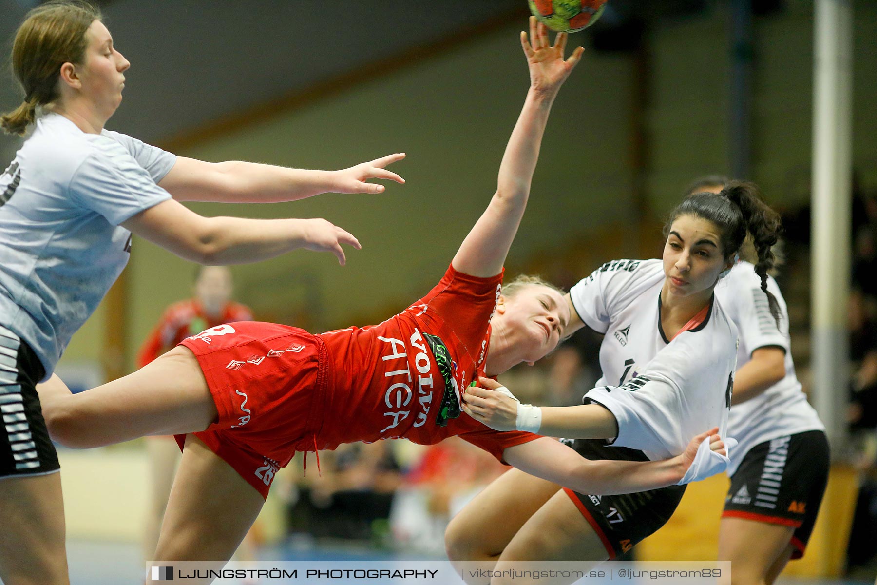 USM F18 Steg 4 Skövde HF-HK Malmö 29-14,dam,Skövde Idrottshall,Skövde,Sverige,Ungdoms-SM,Handboll,2019,217331