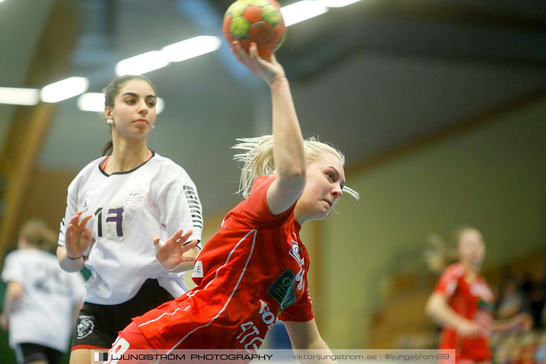 USM F18 Steg 4 Skövde HF-HK Malmö 29-14,dam,Skövde Idrottshall,Skövde,Sverige,Ungdoms-SM,Handboll,2019,217337