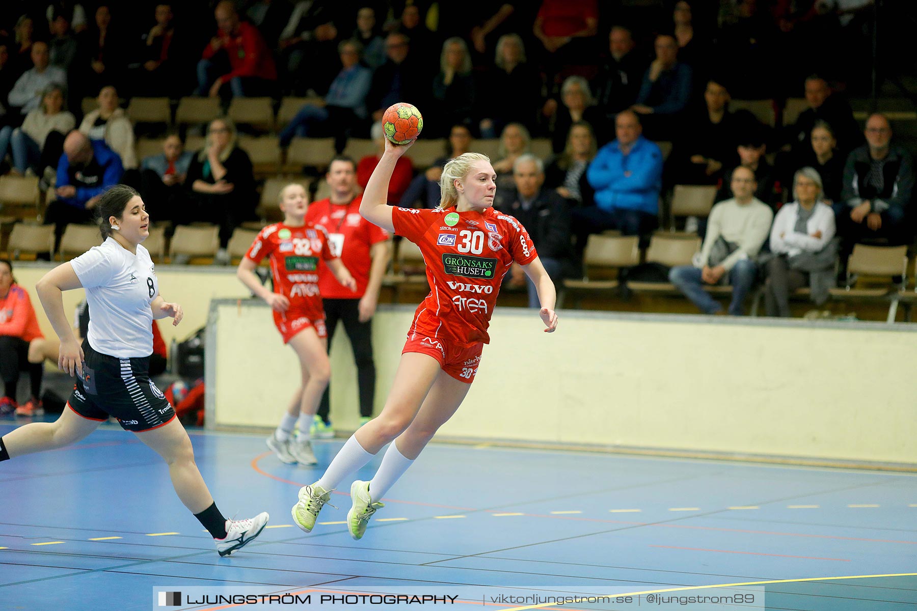 USM F18 Steg 4 Skövde HF-HK Malmö 29-14,dam,Skövde Idrottshall,Skövde,Sverige,Ungdoms-SM,Handboll,2019,217343