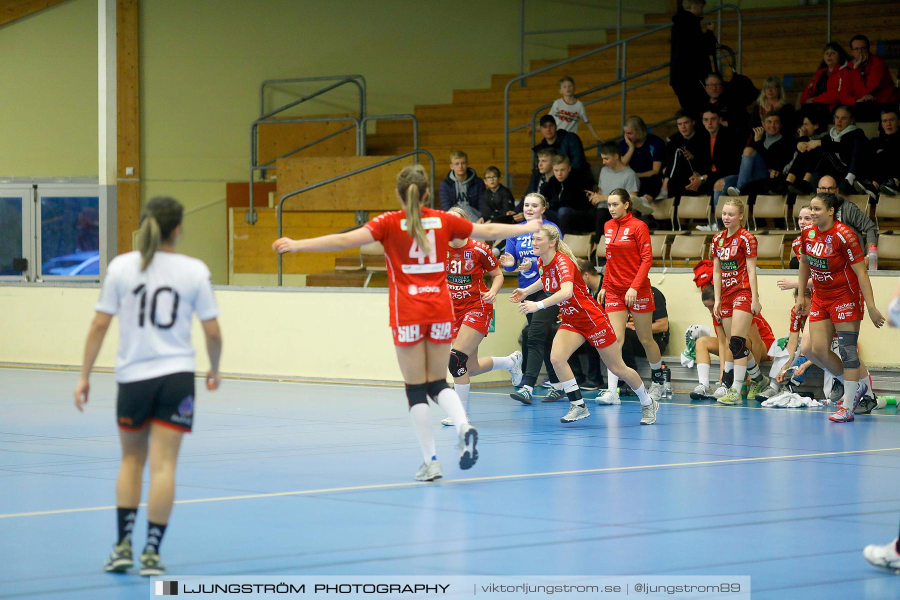 USM F18 Steg 4 Skövde HF-HK Malmö 29-14,dam,Skövde Idrottshall,Skövde,Sverige,Ungdoms-SM,Handboll,2019,217346